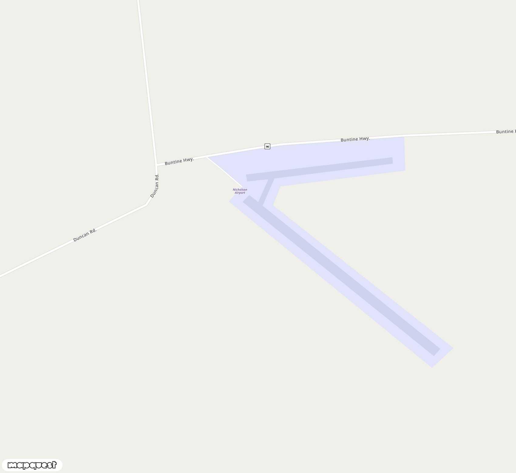 Carte de <span>Aérodrome de </span>Nicholson<span>(NLS)</span>