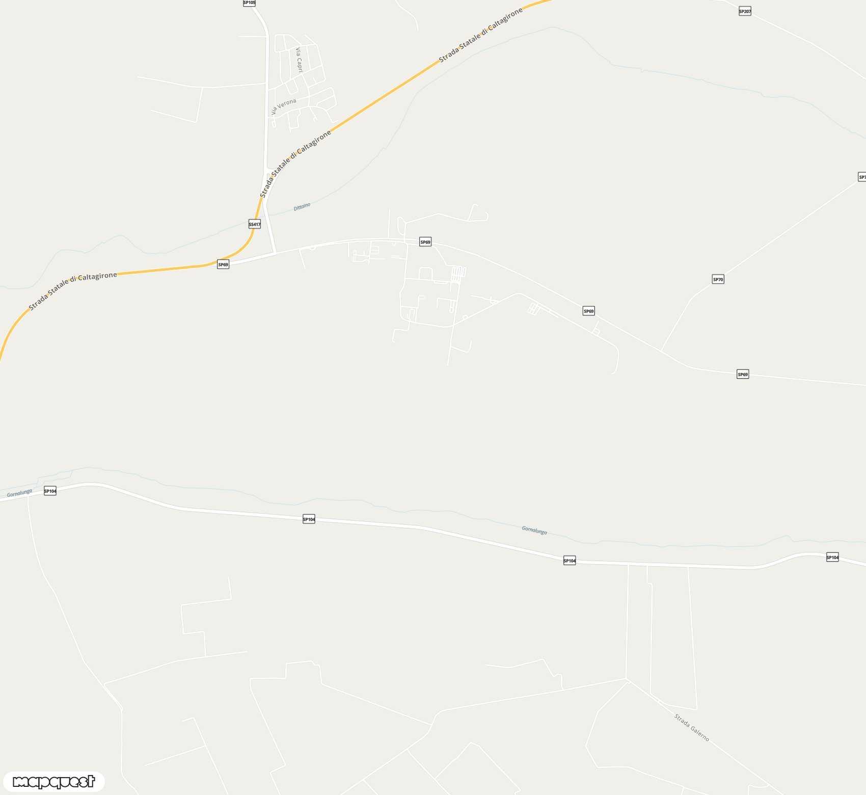 Carte de Sigonella Navy Air Base <span>airport (NSY)</span>