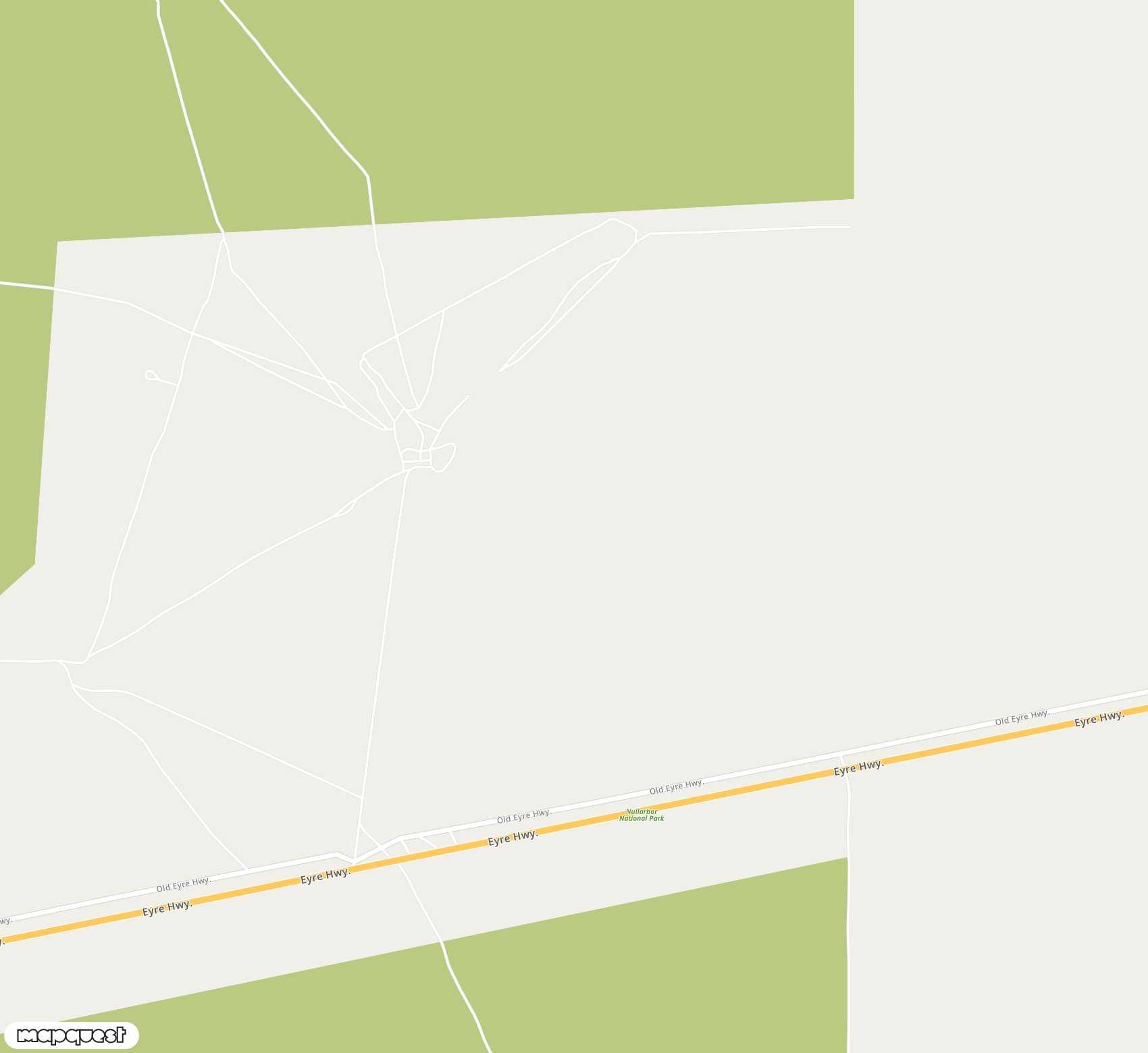 Carte de <span>Aérodrome de </span>Nullabor Motel<span>(NUR)</span>