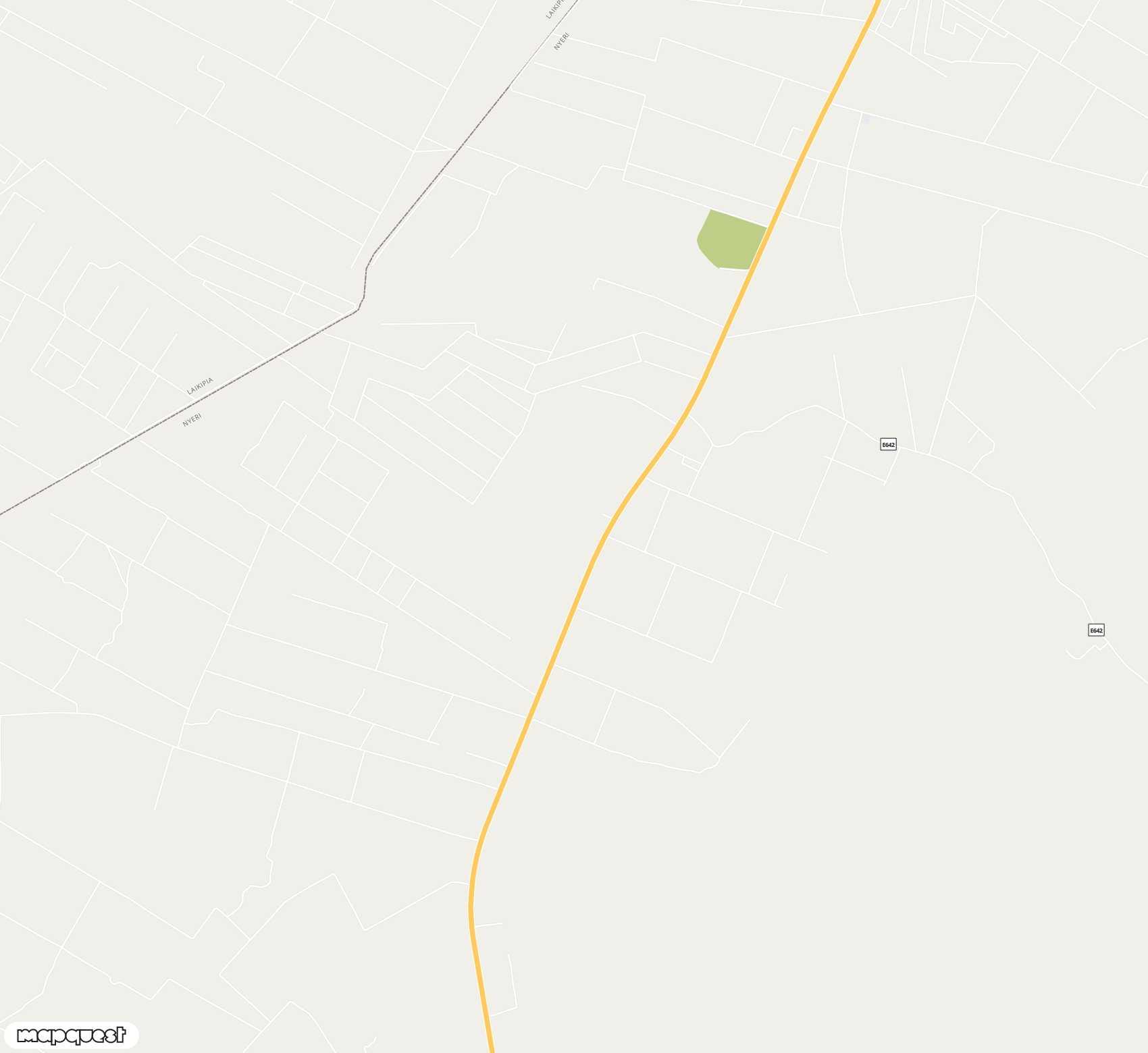 Carte de Nanyuki <span>airport (NYK)</span>