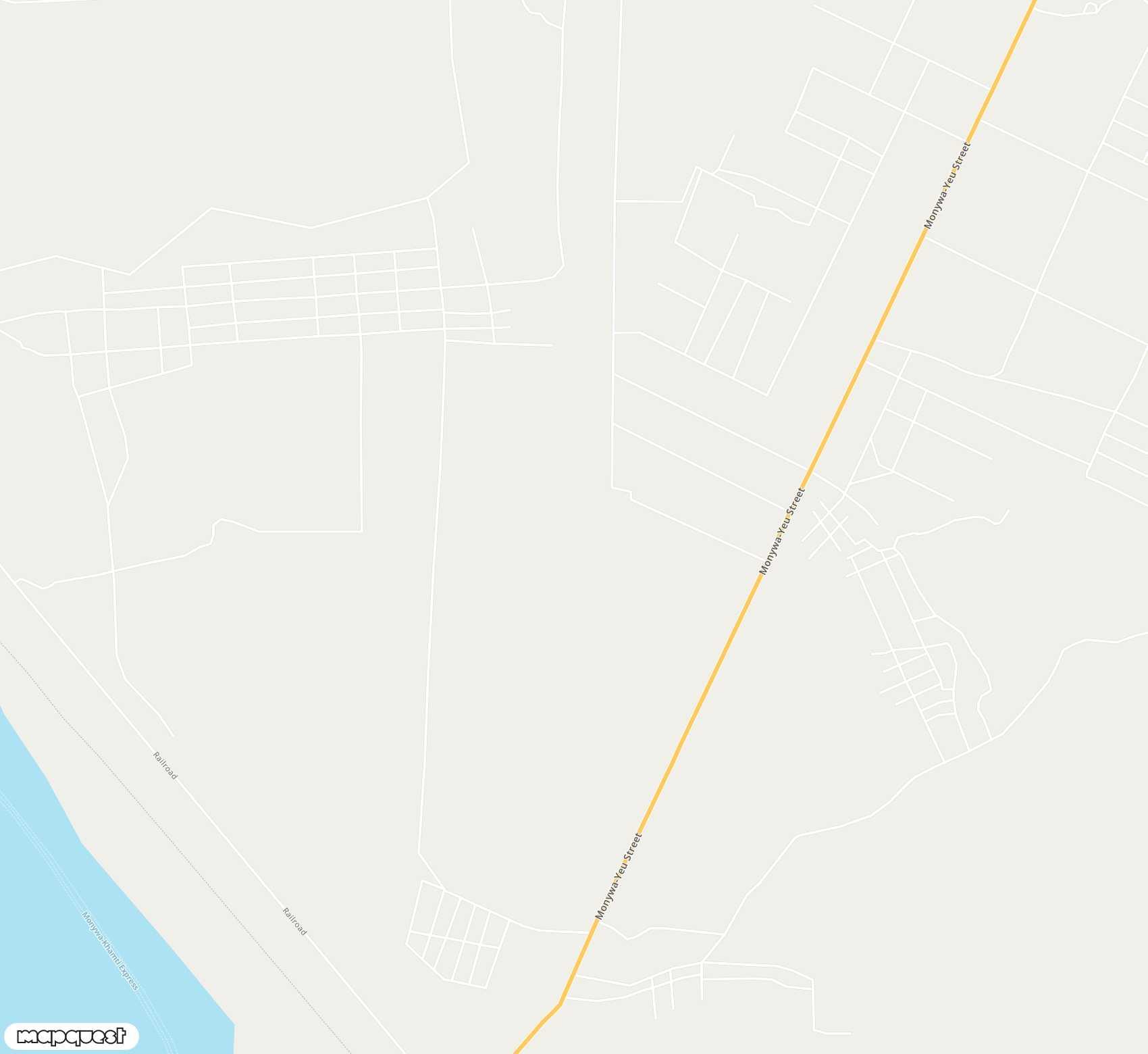 Carte de <span>Aérodrome de </span>Monywar<span>(NYW)</span>