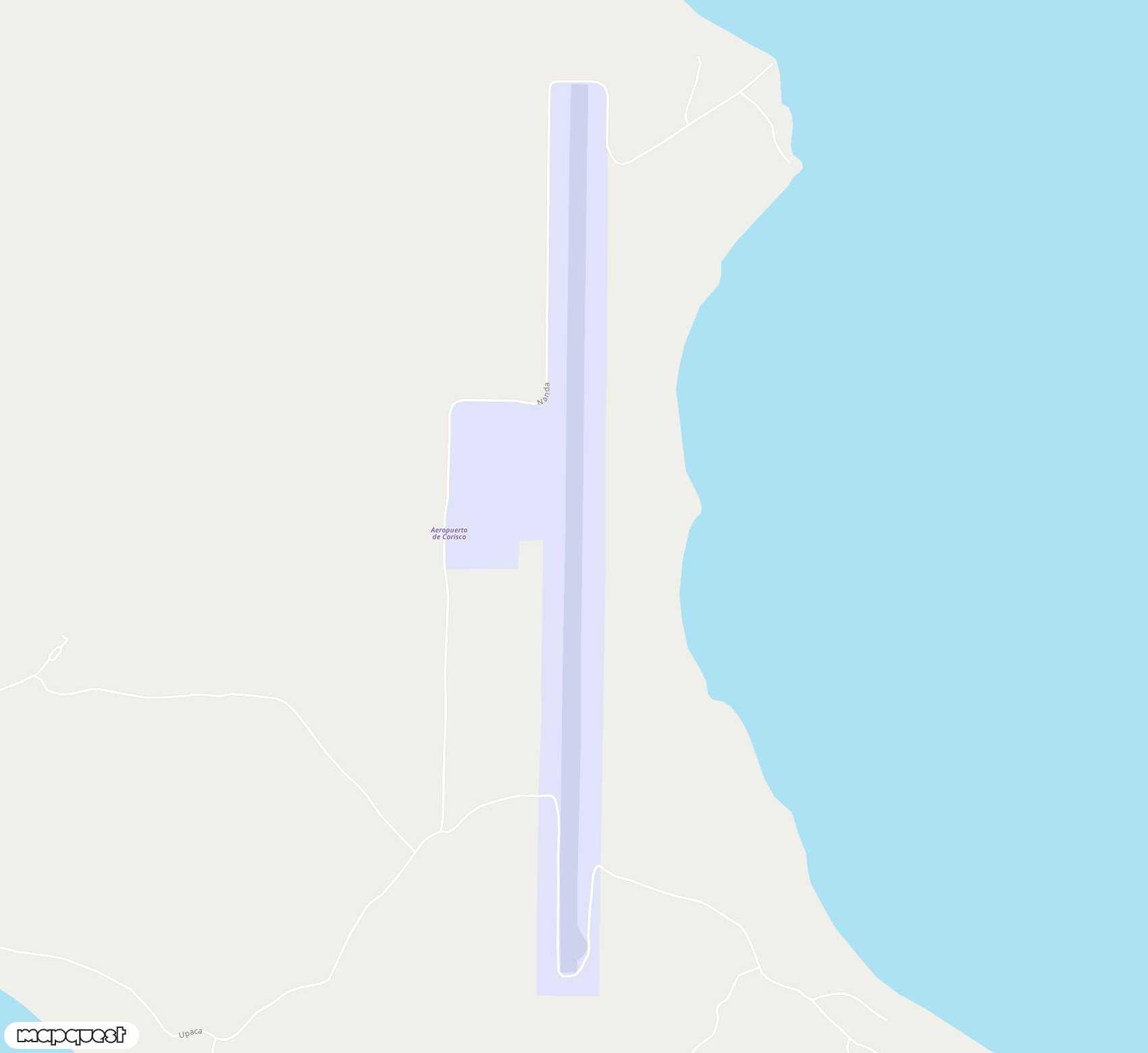 Carte de Corisco <span>airfield (OCS)</span>