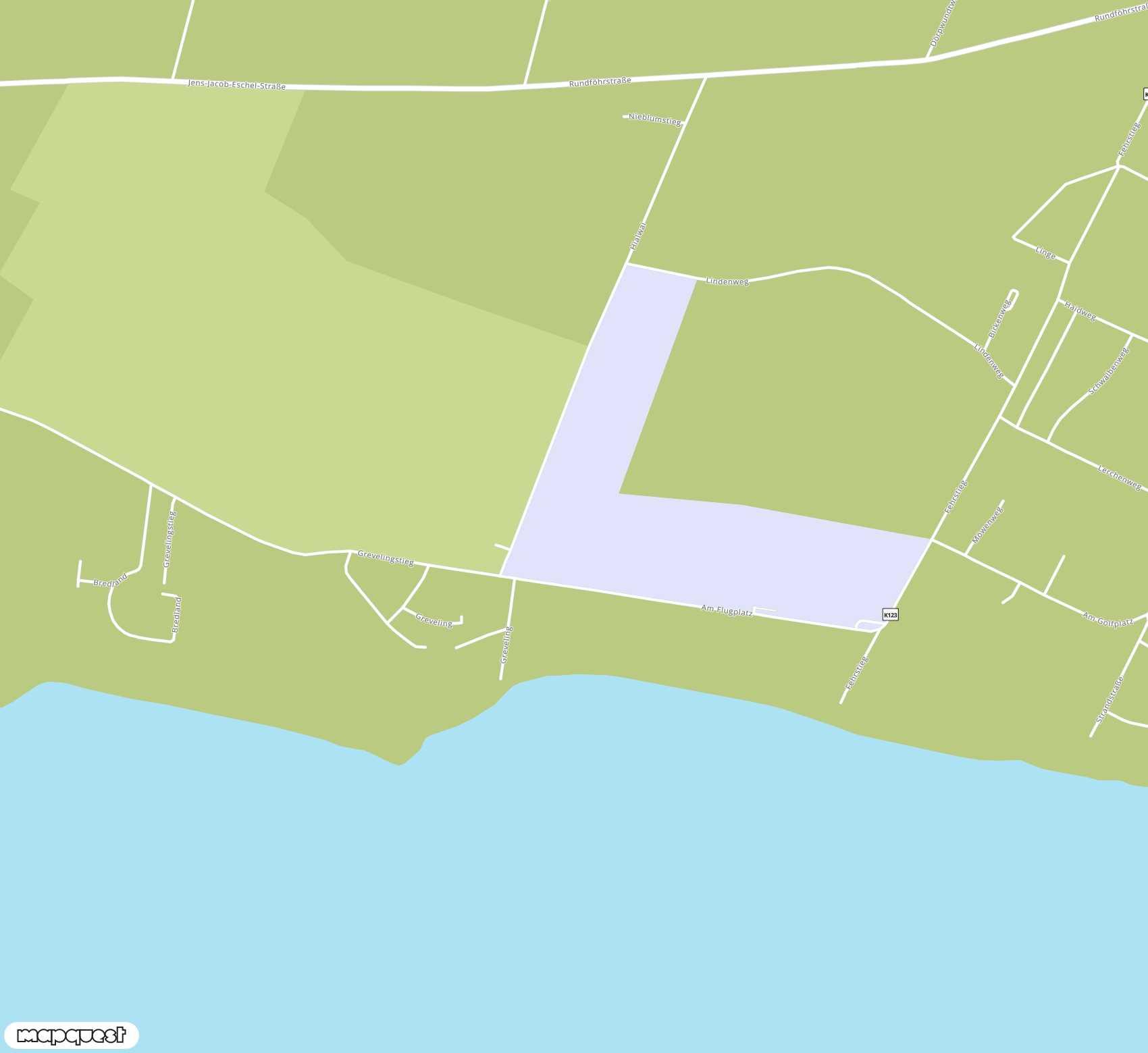 Carte de Wyk auf Föhr <span>airfield (OHR)</span>