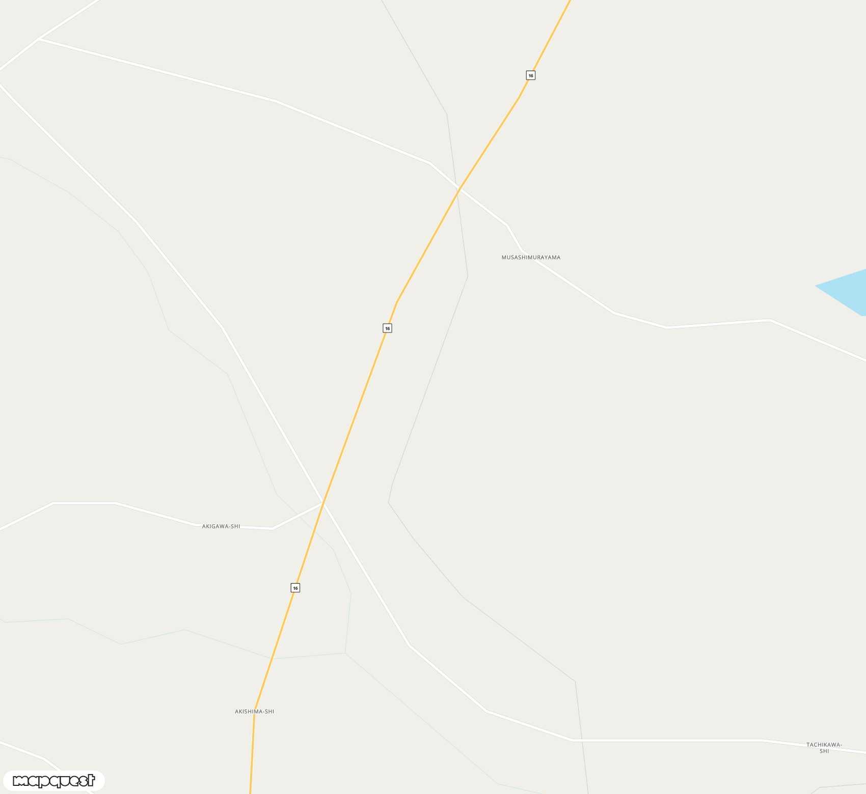 Carte de Yokota Air Base <span>international airport (OKO)</span>