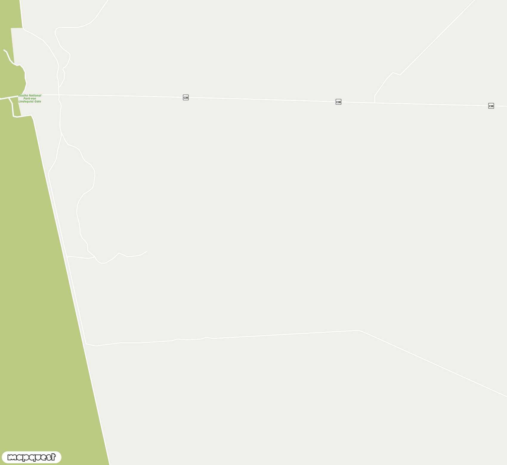 Carte de Mokuti Lodge <span>airfield (OKU)</span>