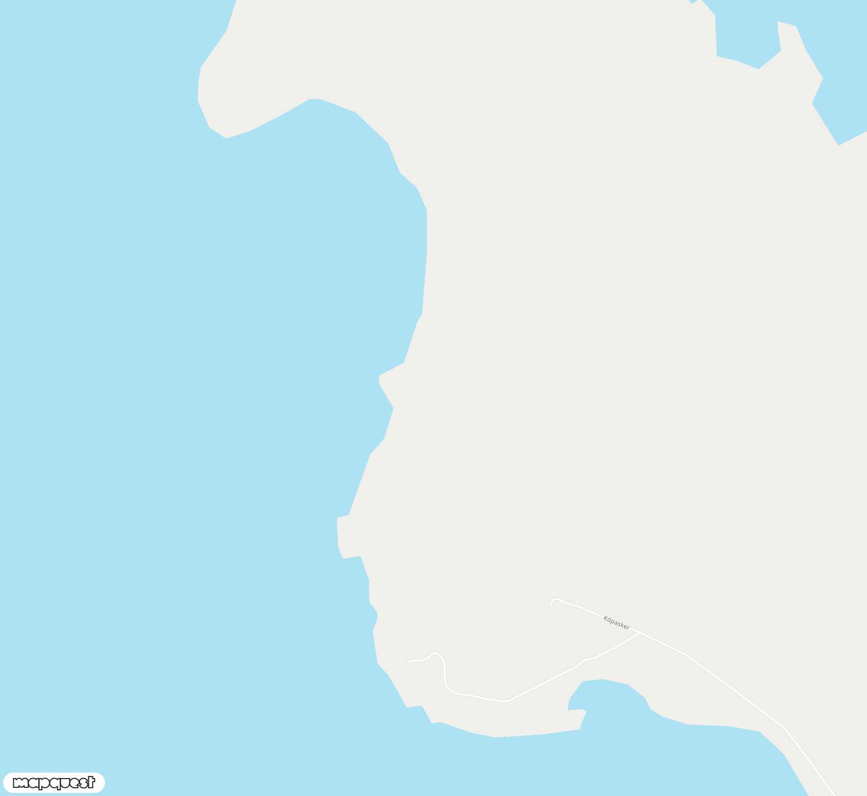 Carte de Kópasker <span>airfield (OPA)</span>