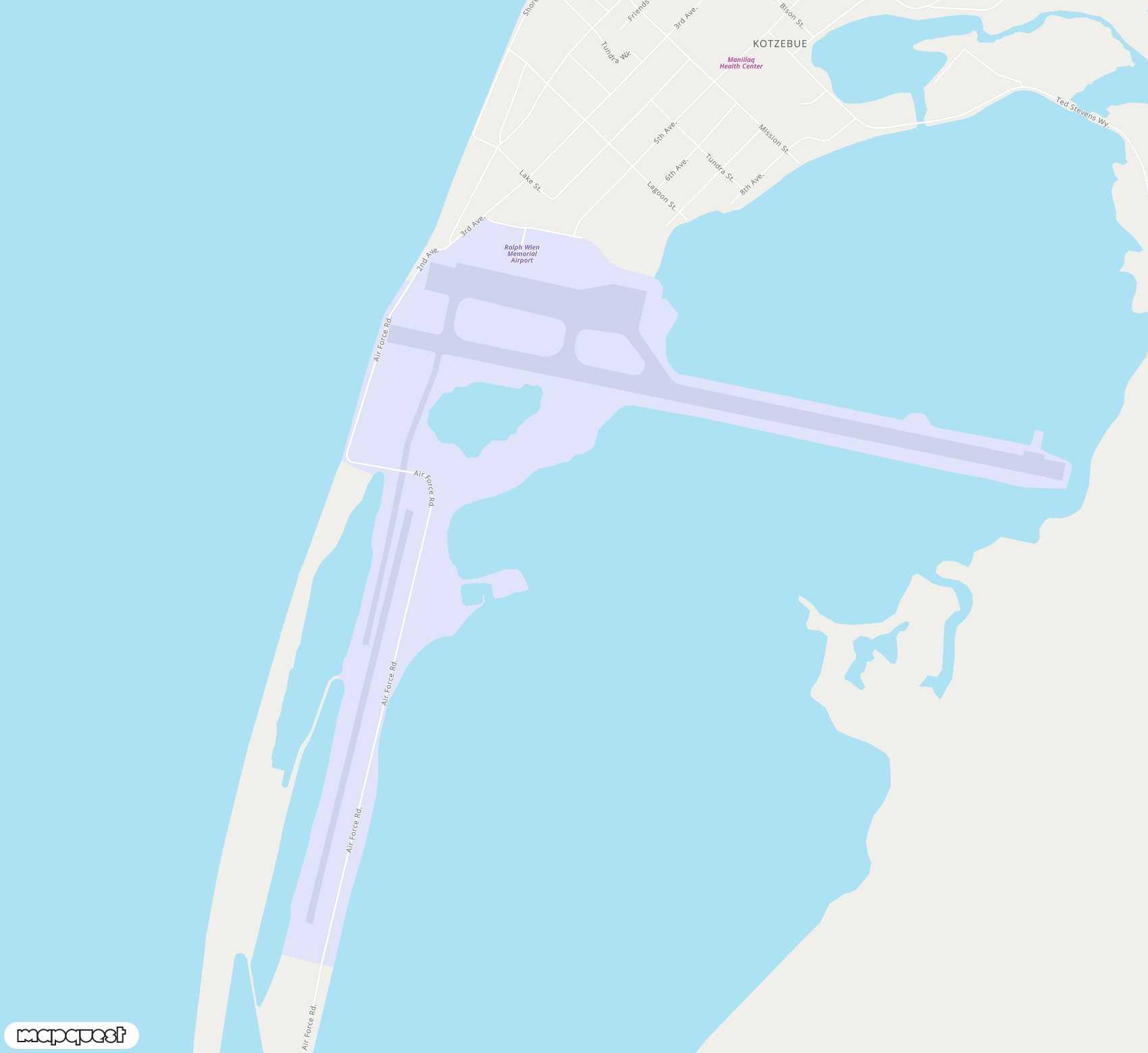 Carte de <span>Aéroport de </span>Ralph Wien Memorial<span>(OTZ)</span>