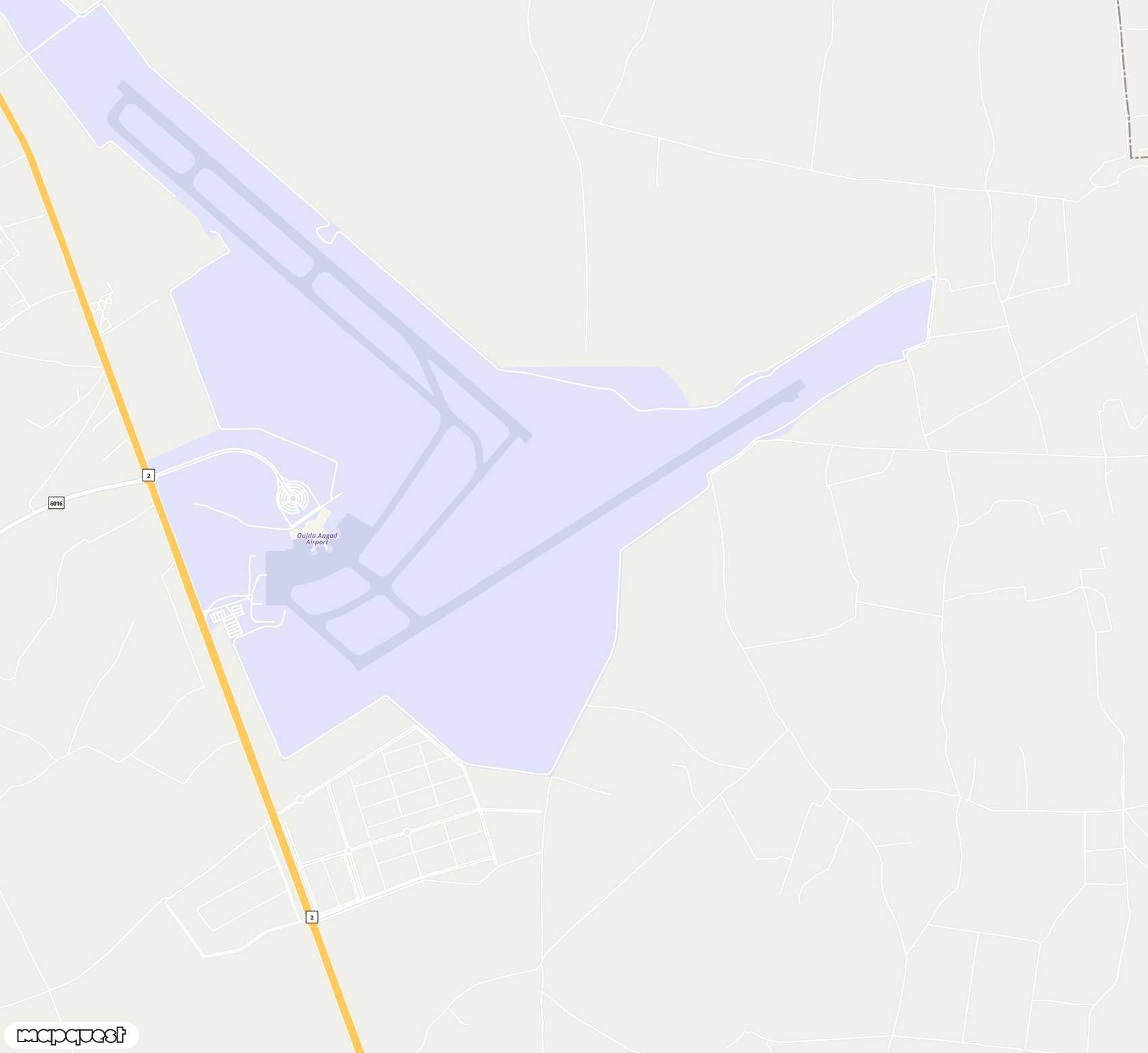 Carte de Angads <span>airport (OUD)</span>