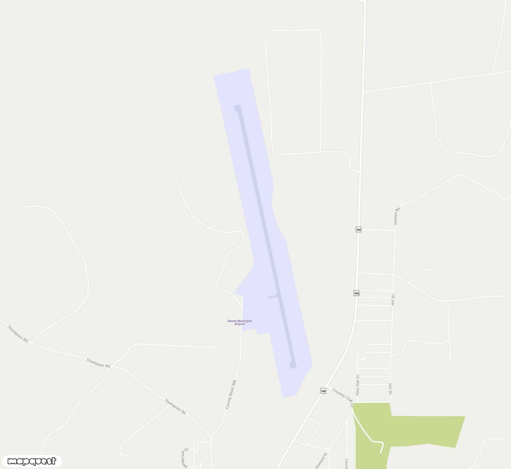 Carte de <span>Aérodrome de </span>Ozona Municipal<span>(OZA)</span>