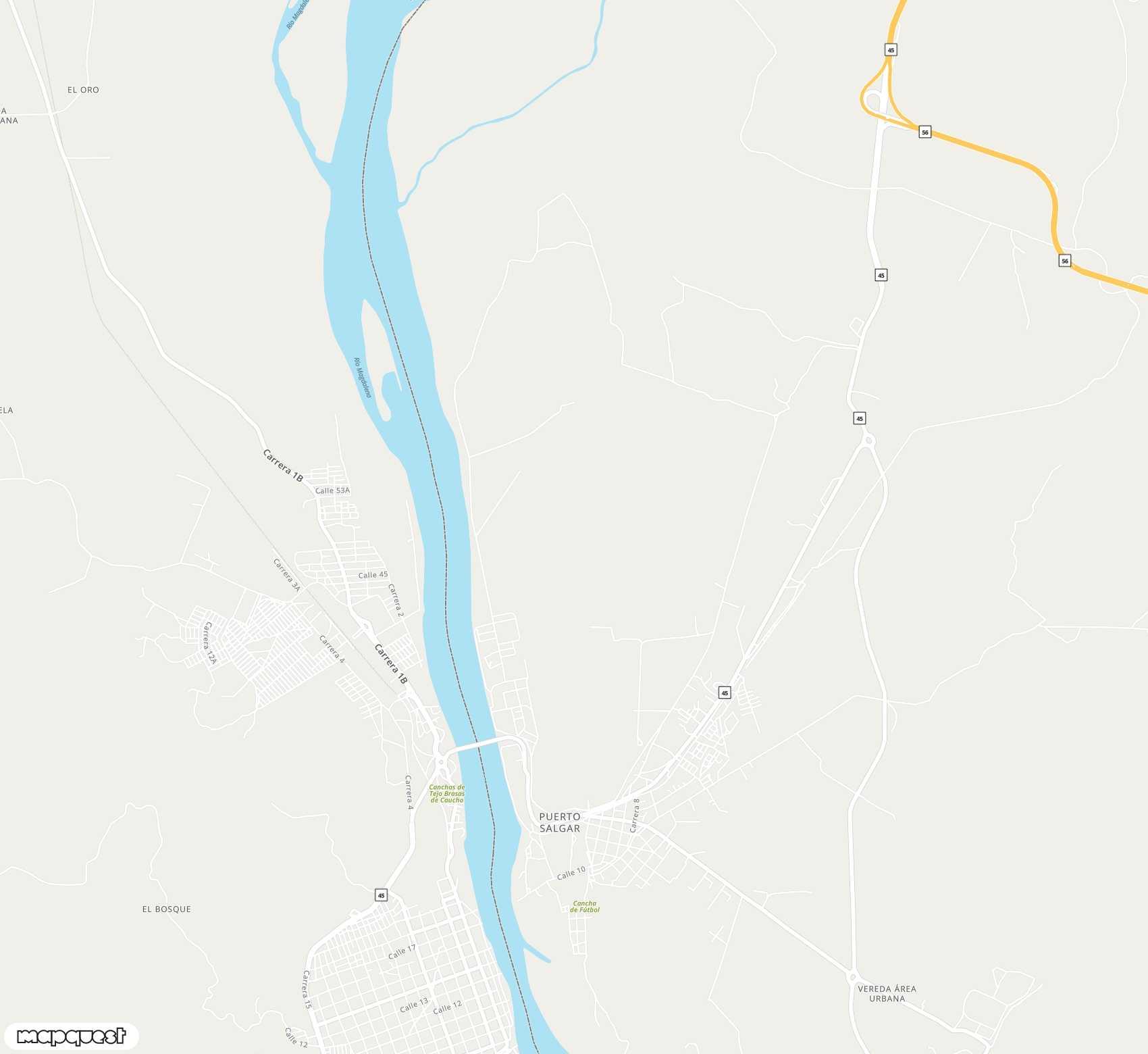 Carte de <span>Aéroport de </span>German Olano Air Base<span>(PAL)</span>