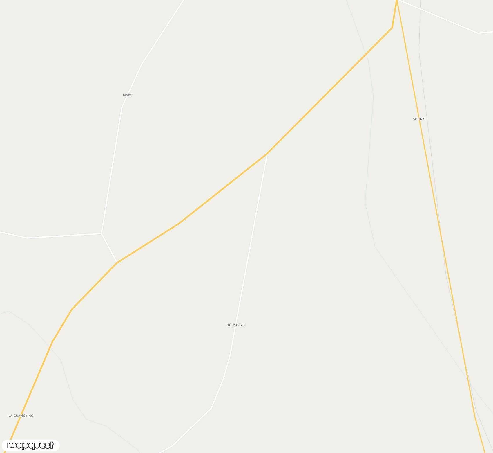 Carte de Beijing Capital <span>international airport (PEK)</span>