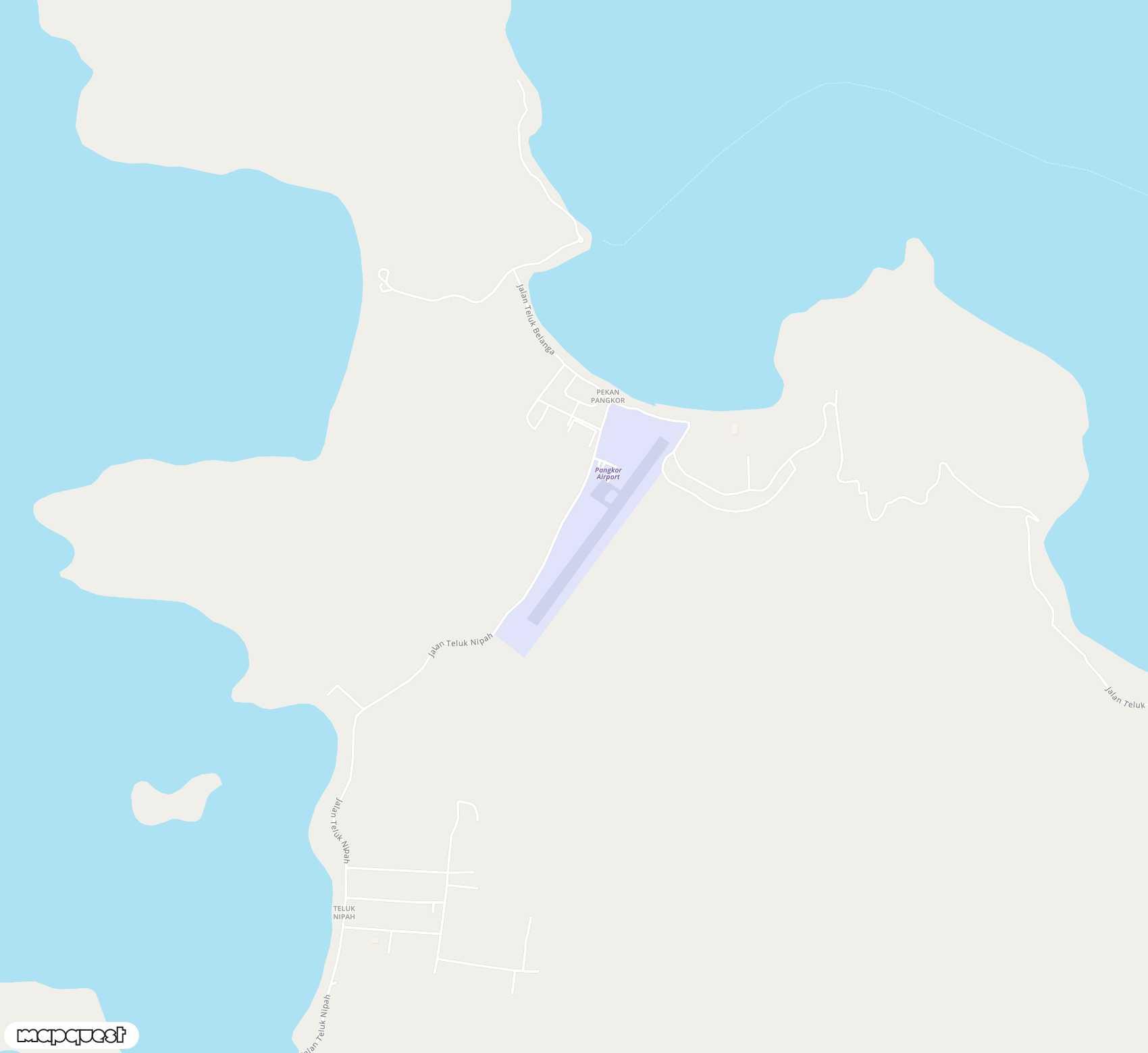 Carte de <span>Aérodrome de </span>Pulau Pangkor<span>(PKG)</span>