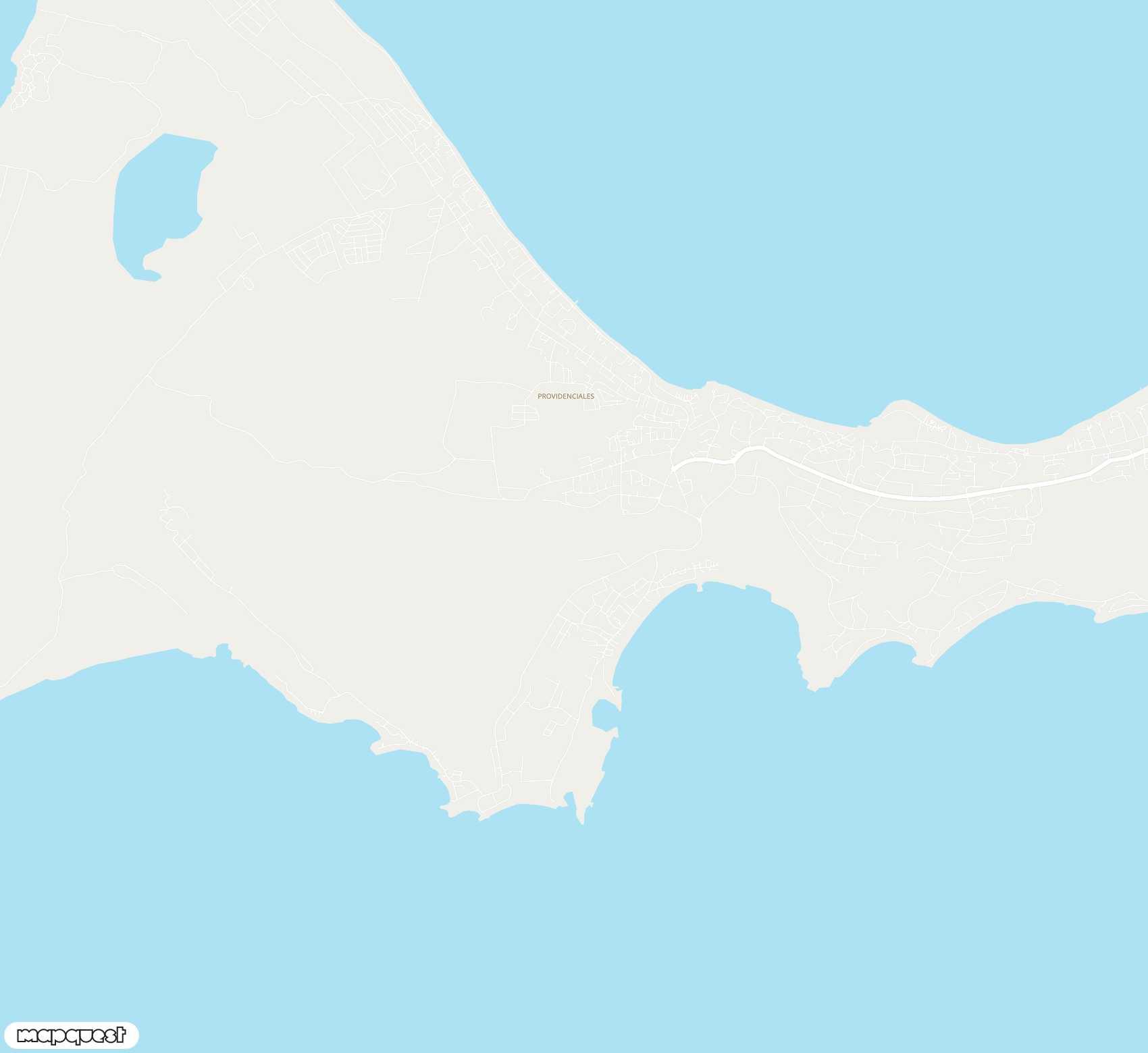 Carte de Providenciales <span>international airport (PLS)</span>