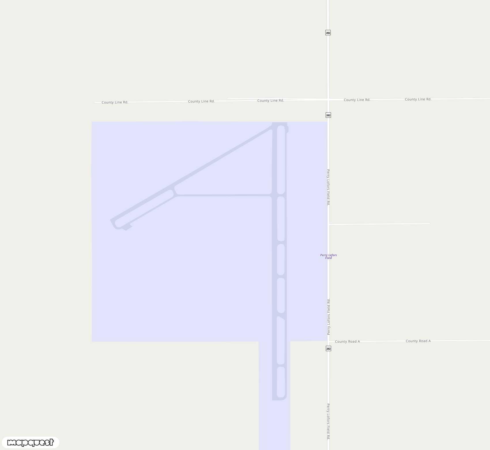 Carte de <span>Aérodrome de </span>Perry Lefors Field<span>(PPA)</span>