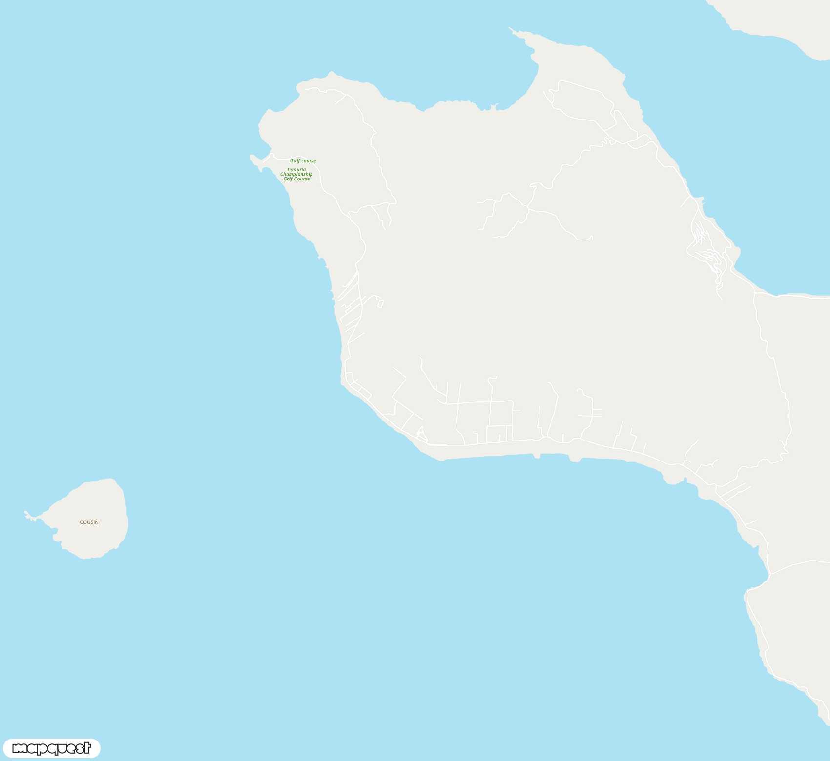 Carte de <span>Aéroport de </span>Praslin<span>(PRI)</span>