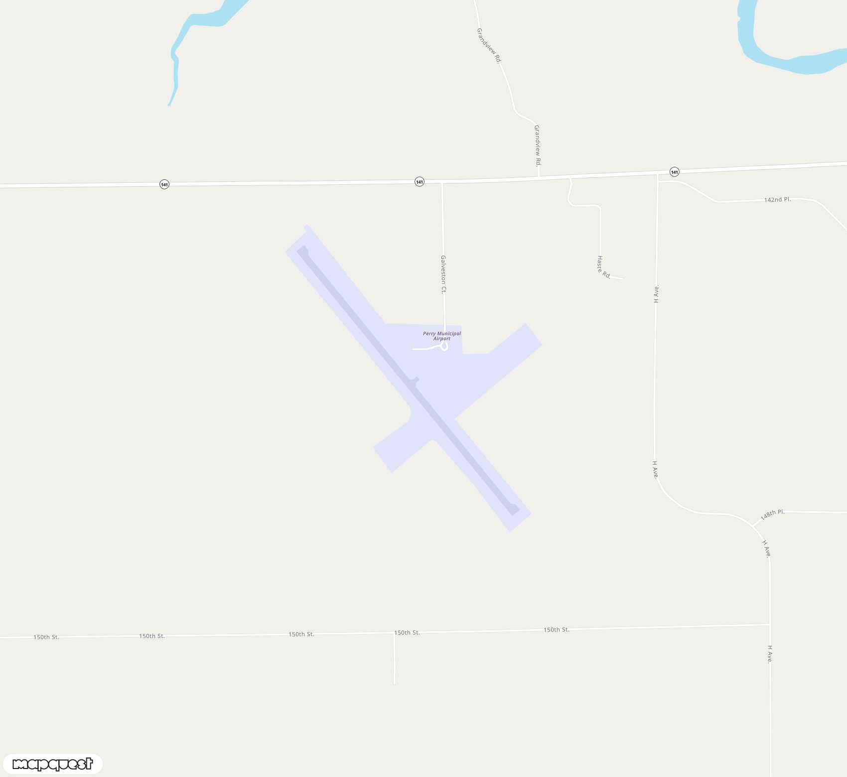 Carte de <span>Aérodrome de </span>Perry Municipal<span>(PRO)</span>