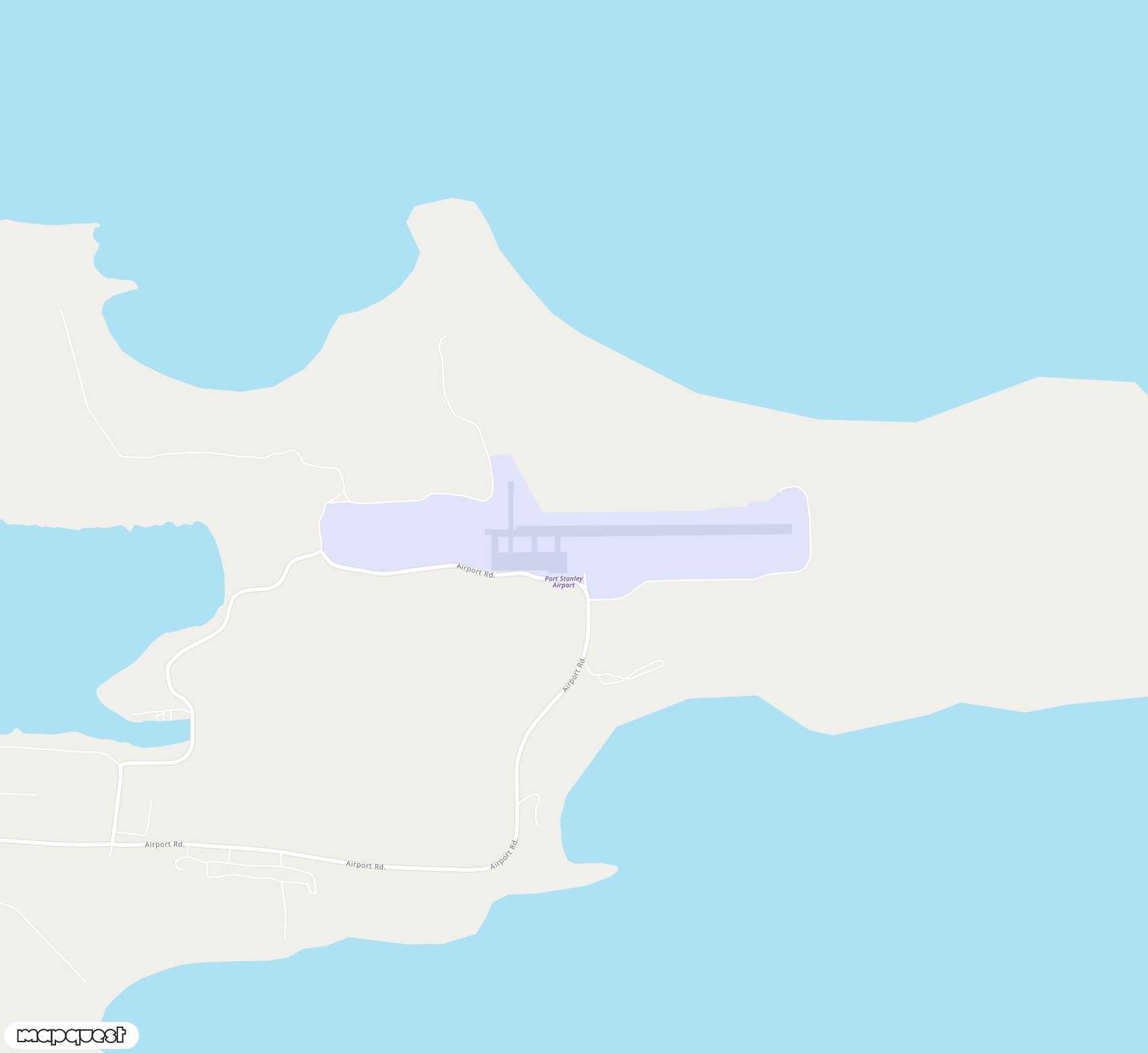 Carte de Port Stanley <span>airport (PSY)</span>