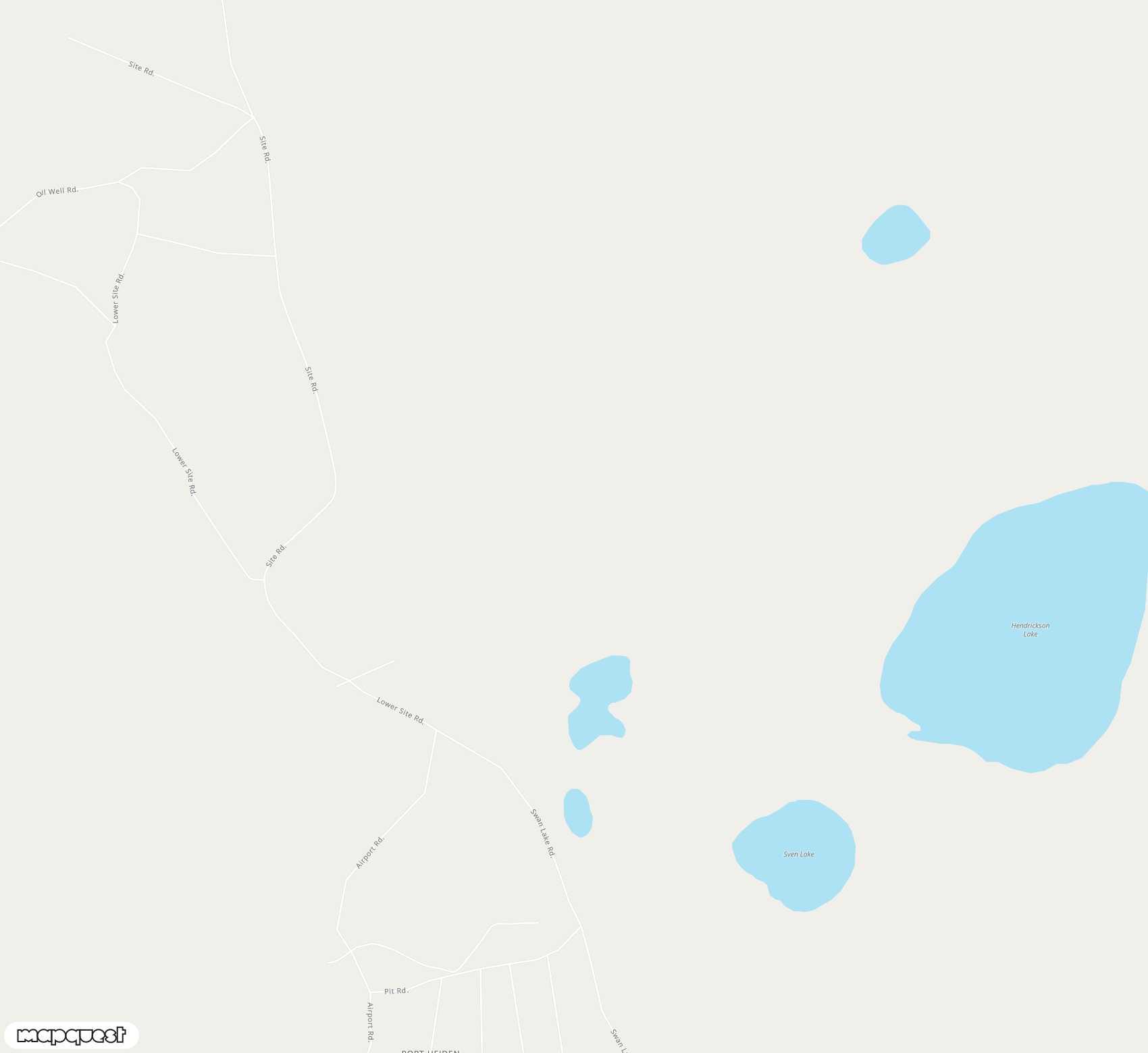 Carte de <span>Aéroport de </span>Port Heiden<span>(PTH)</span>