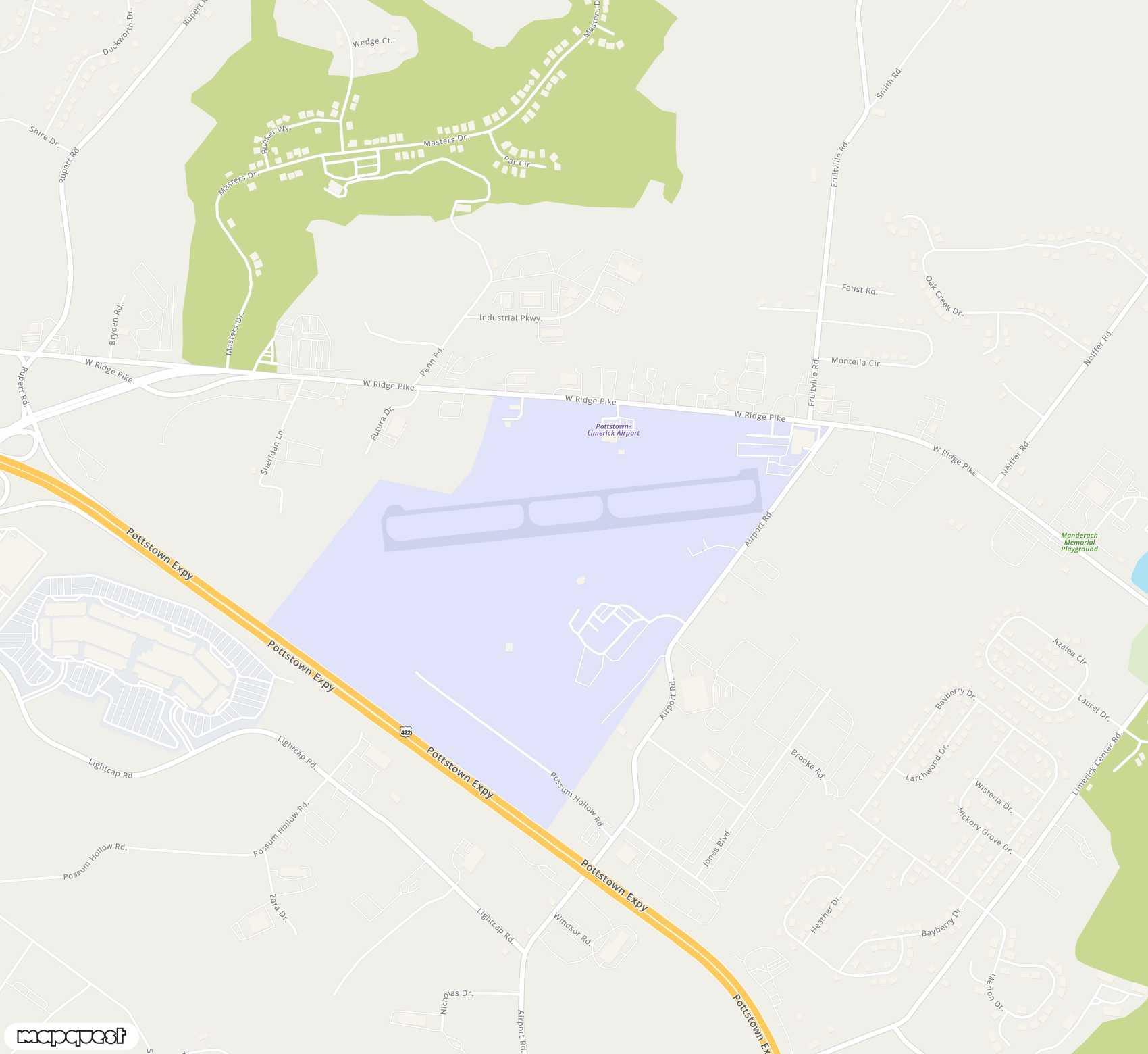 Carte de <span>Aérodrome de </span>Heritage Field<span>(PTW)</span>