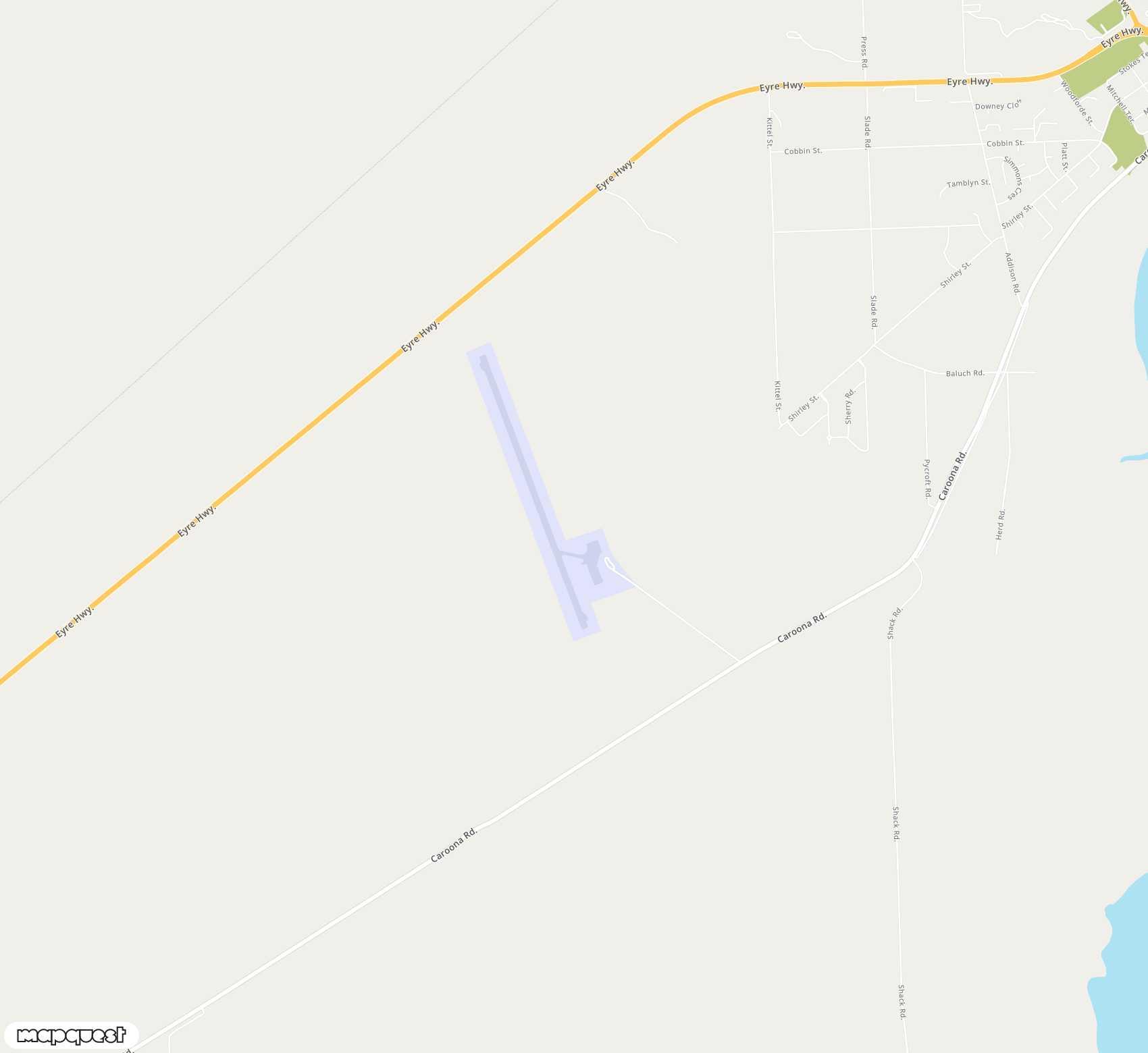 Carte de Port Augusta <span>airport (PUG)</span>