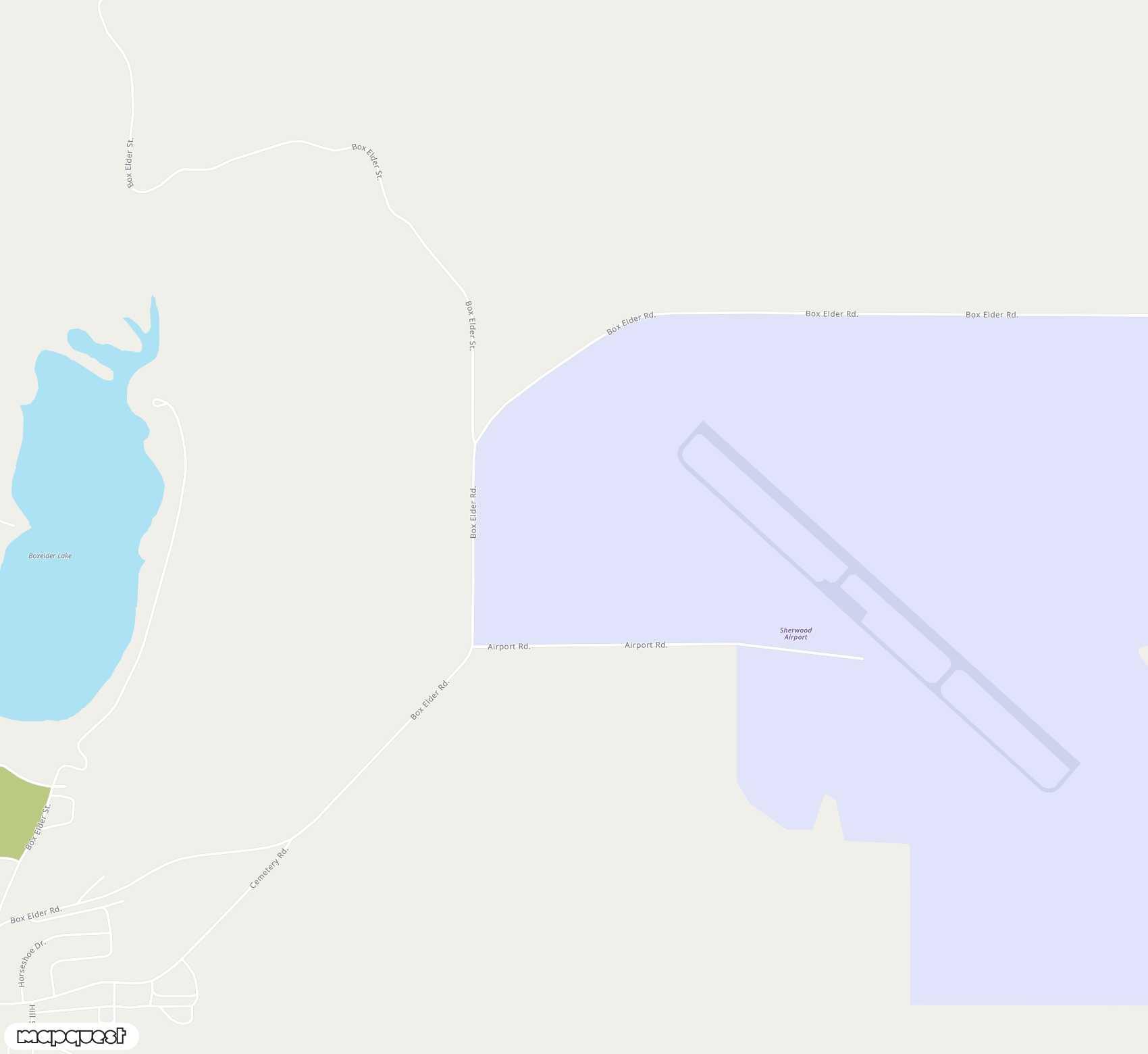 Carte de <span>Aérodrome de </span>Sher-Wood<span>(PWD)</span>