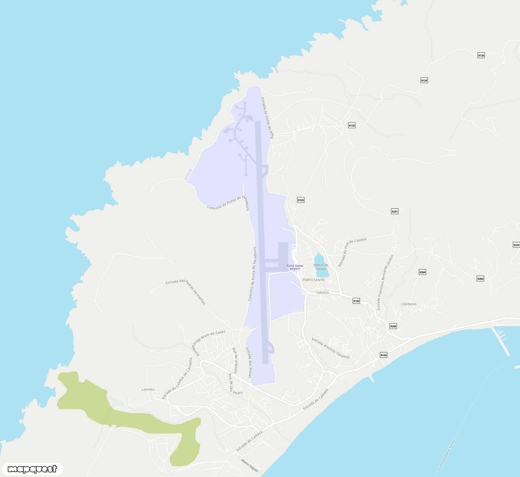 Carte de Porto Santo <span>airport (PXO)</span>