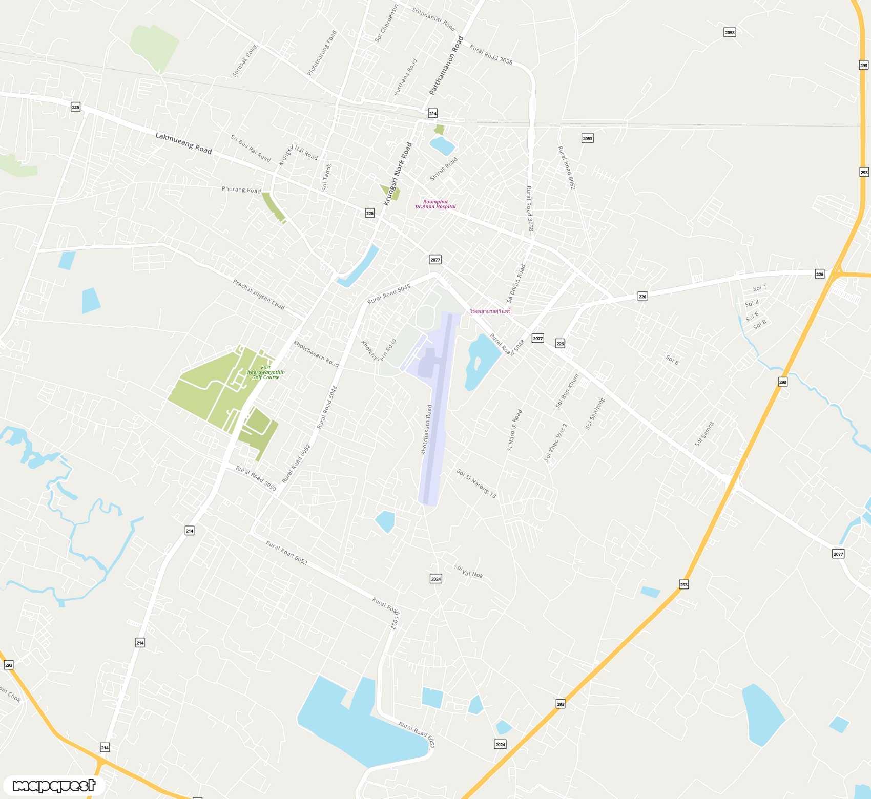 Carte de Surin <span>airport (PXR)</span>