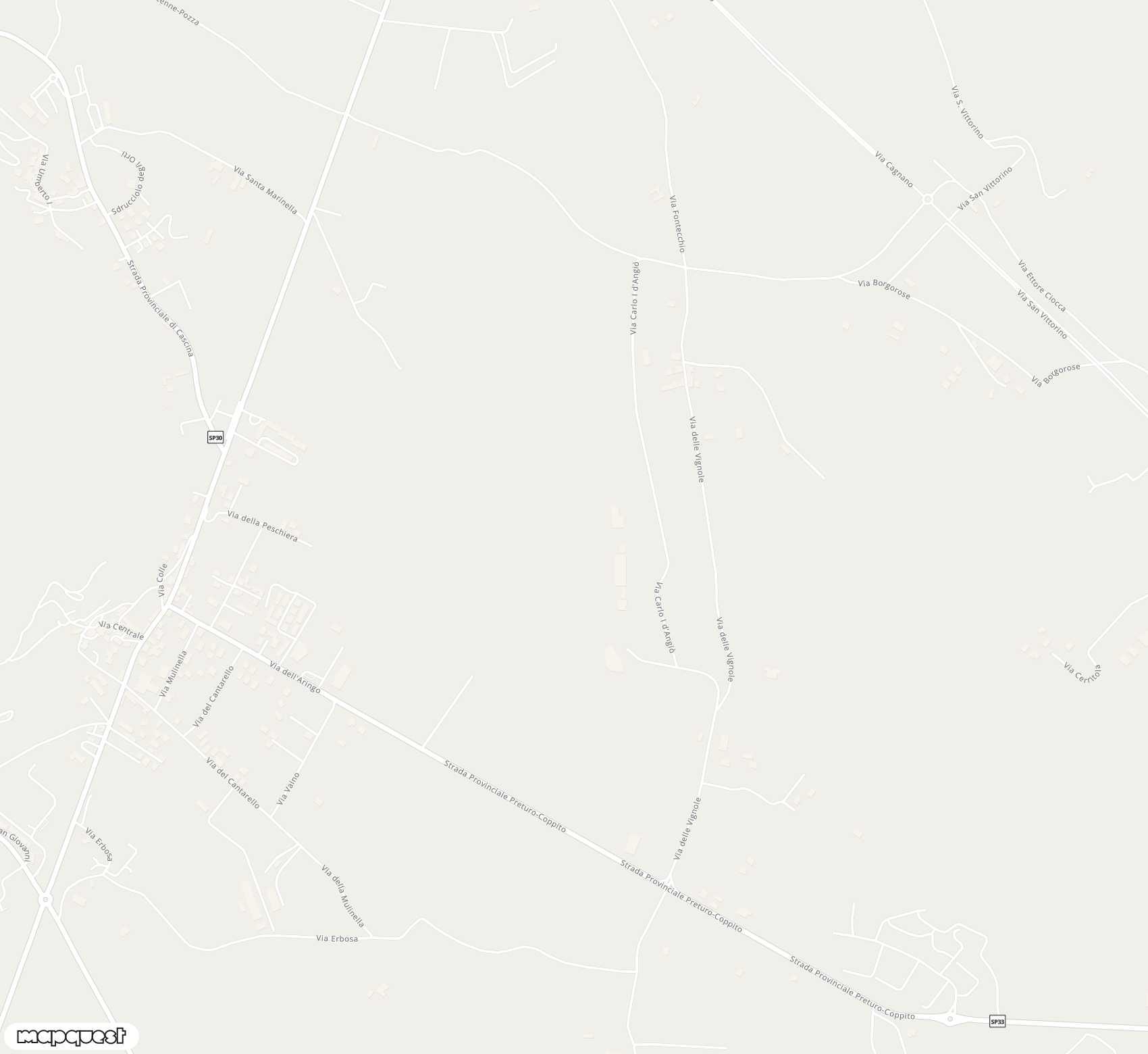 Carte de L'AquilaPreturo <span>airfield (QAQ)</span>