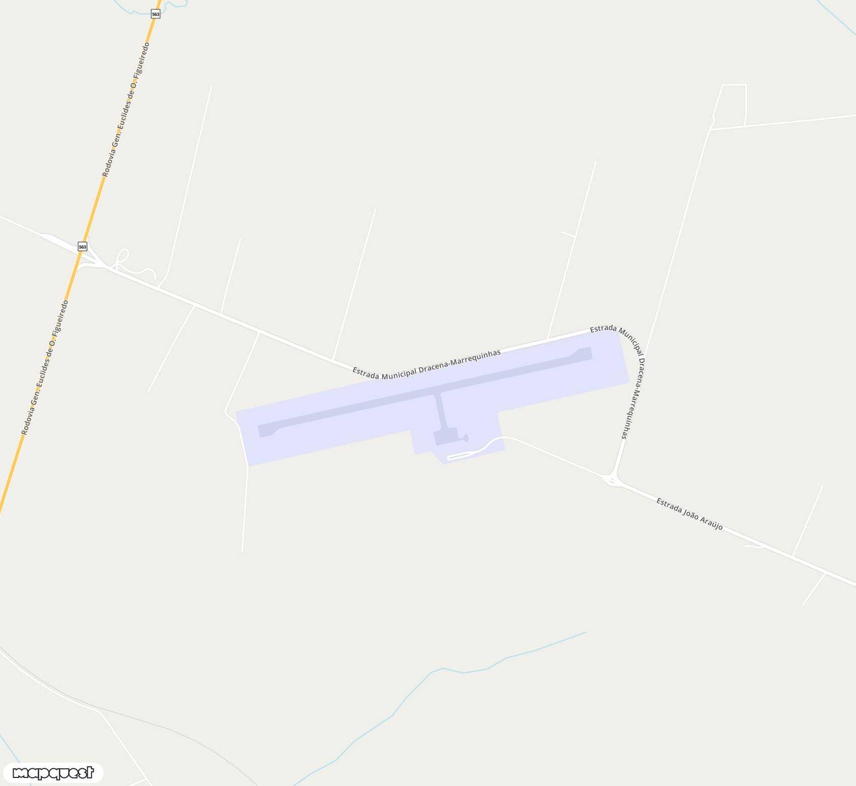 Carte de <span>Aérodrome de </span>Dracena<span>(QDC)</span>