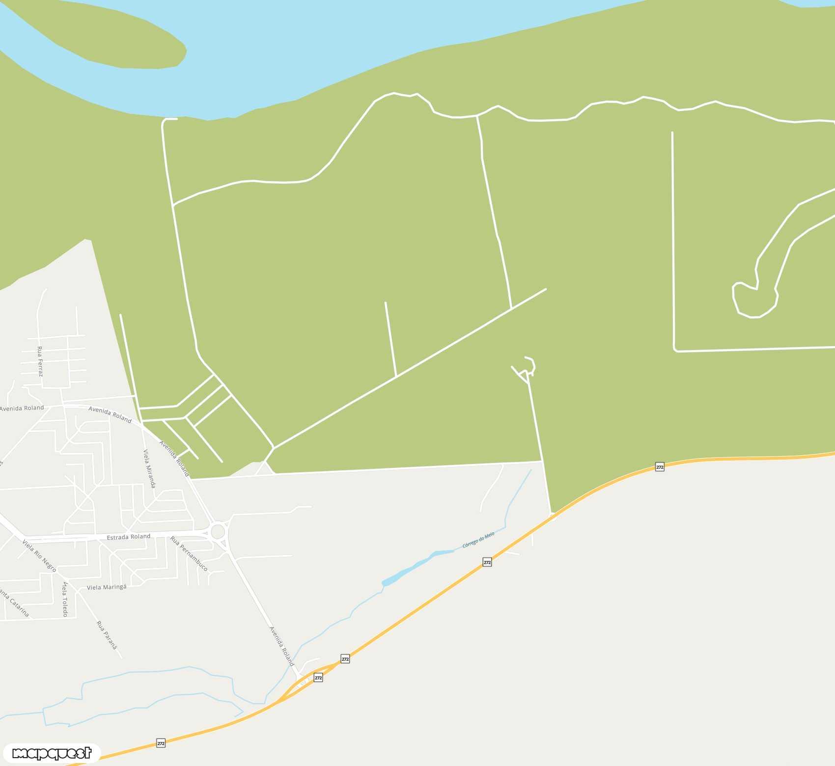 Carte de <span>Aérodrome de </span>Guaíra<span>(QGA)</span>