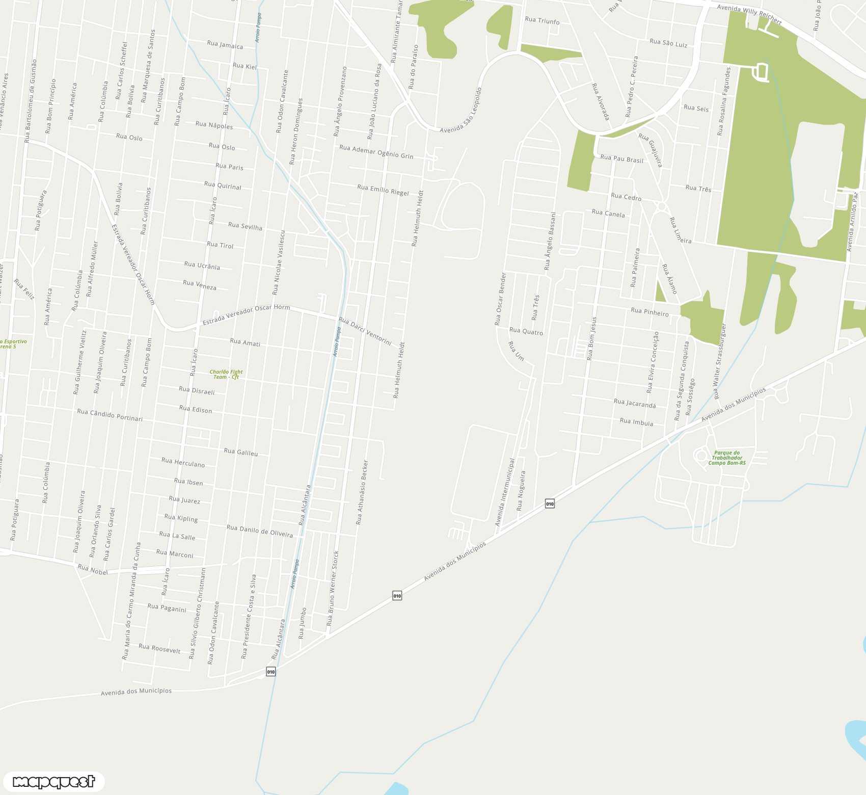 Carte de <span>Aérodrome de </span>Novo Hamburgo<span>(QHV)</span>