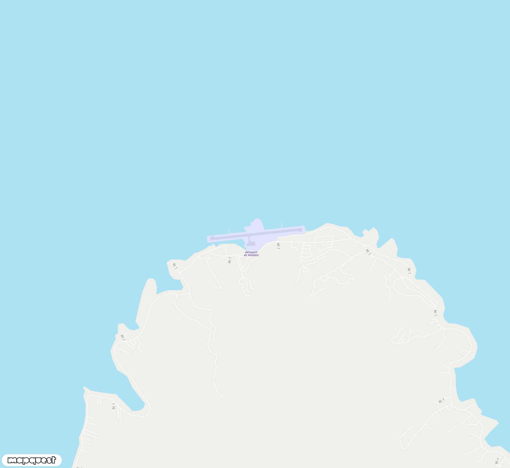 Carte de Raiatea <span>airport (RFP)</span>