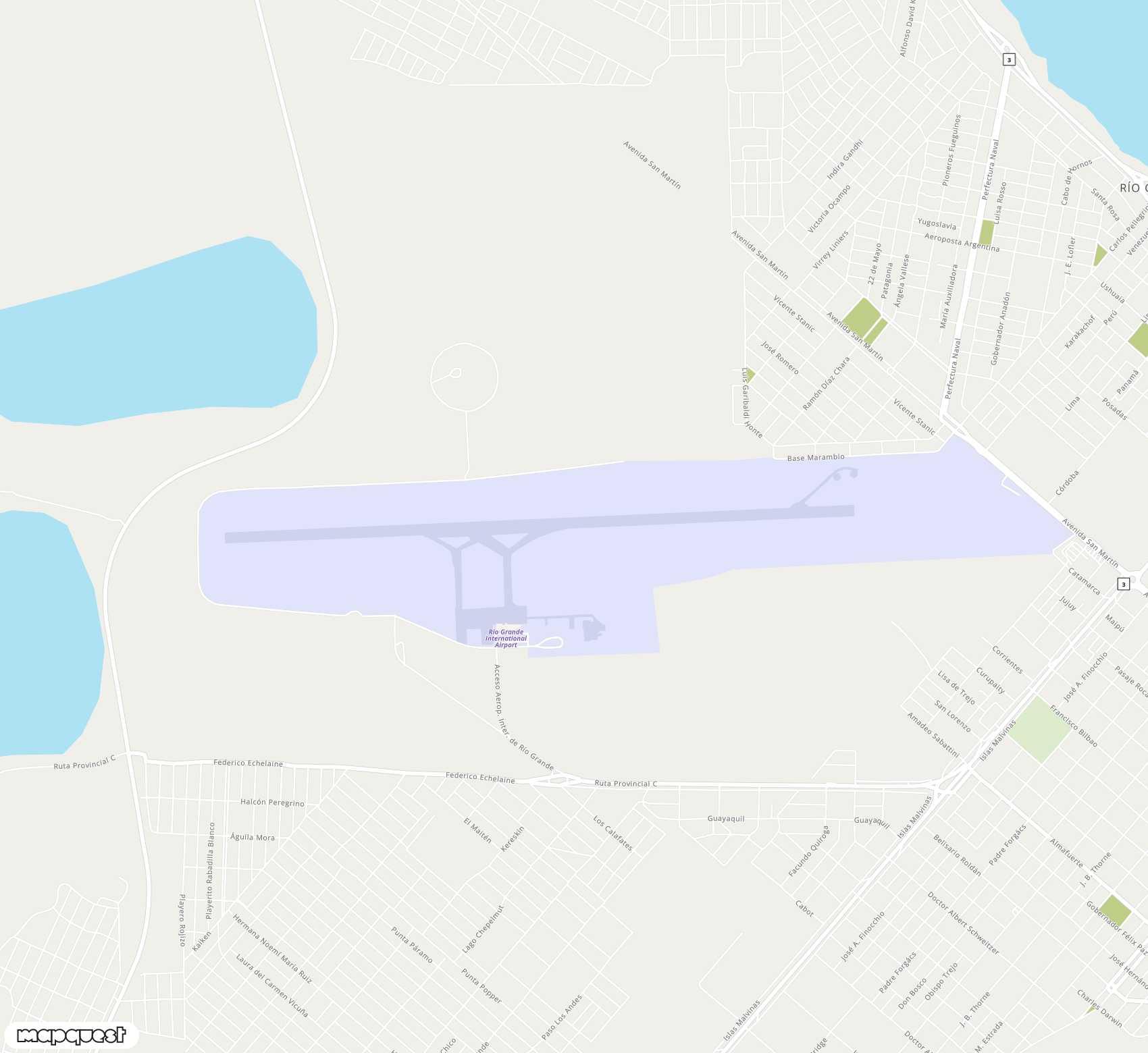 Carte de Hermes Quijada <span>airport (RGA)</span>