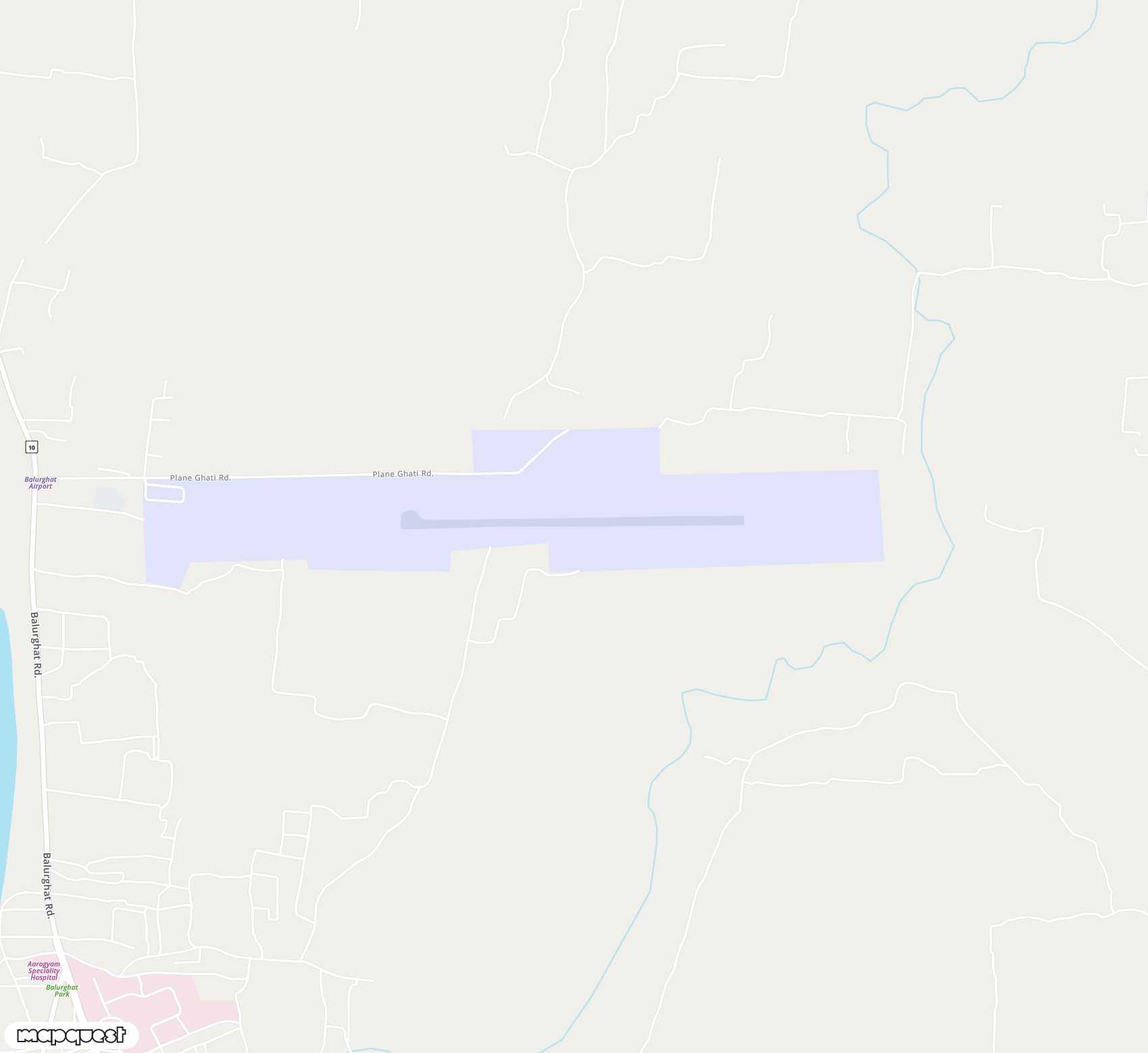 Carte de Balurghat <span>airfield (RGH)</span>