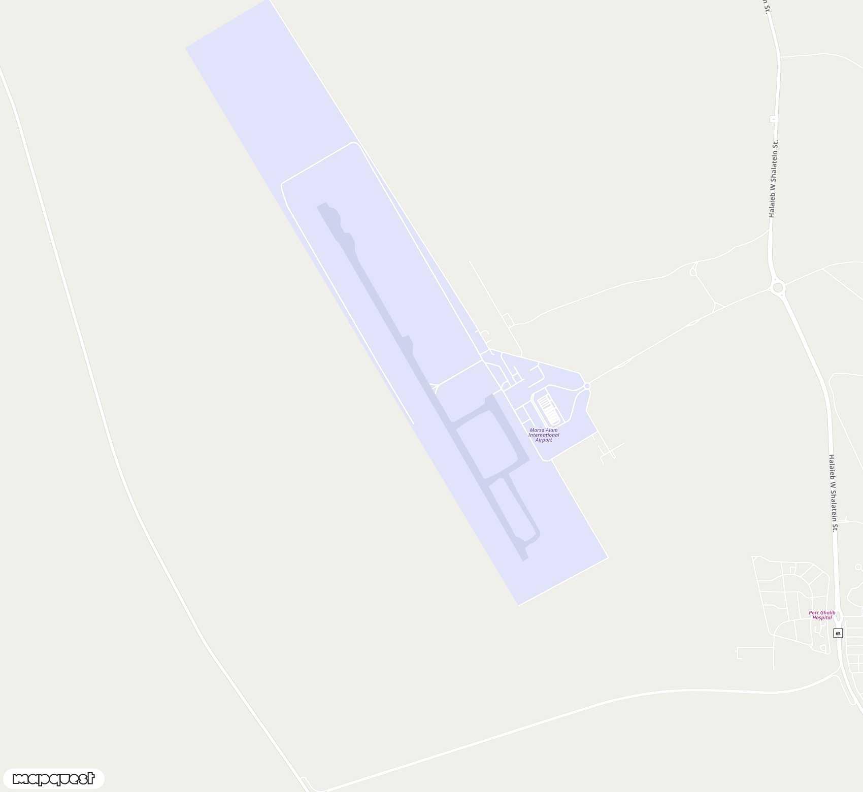 Carte de Marsa Alam <span>airport (RMF)</span>