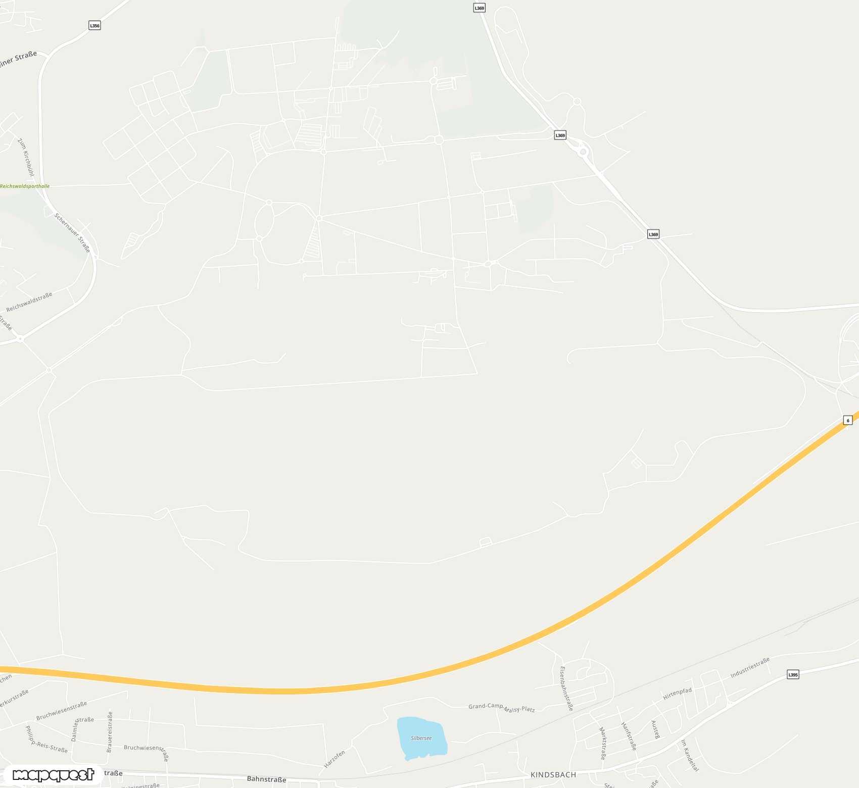 Carte de Ramstein Air Base <span>airport (RMS)</span>