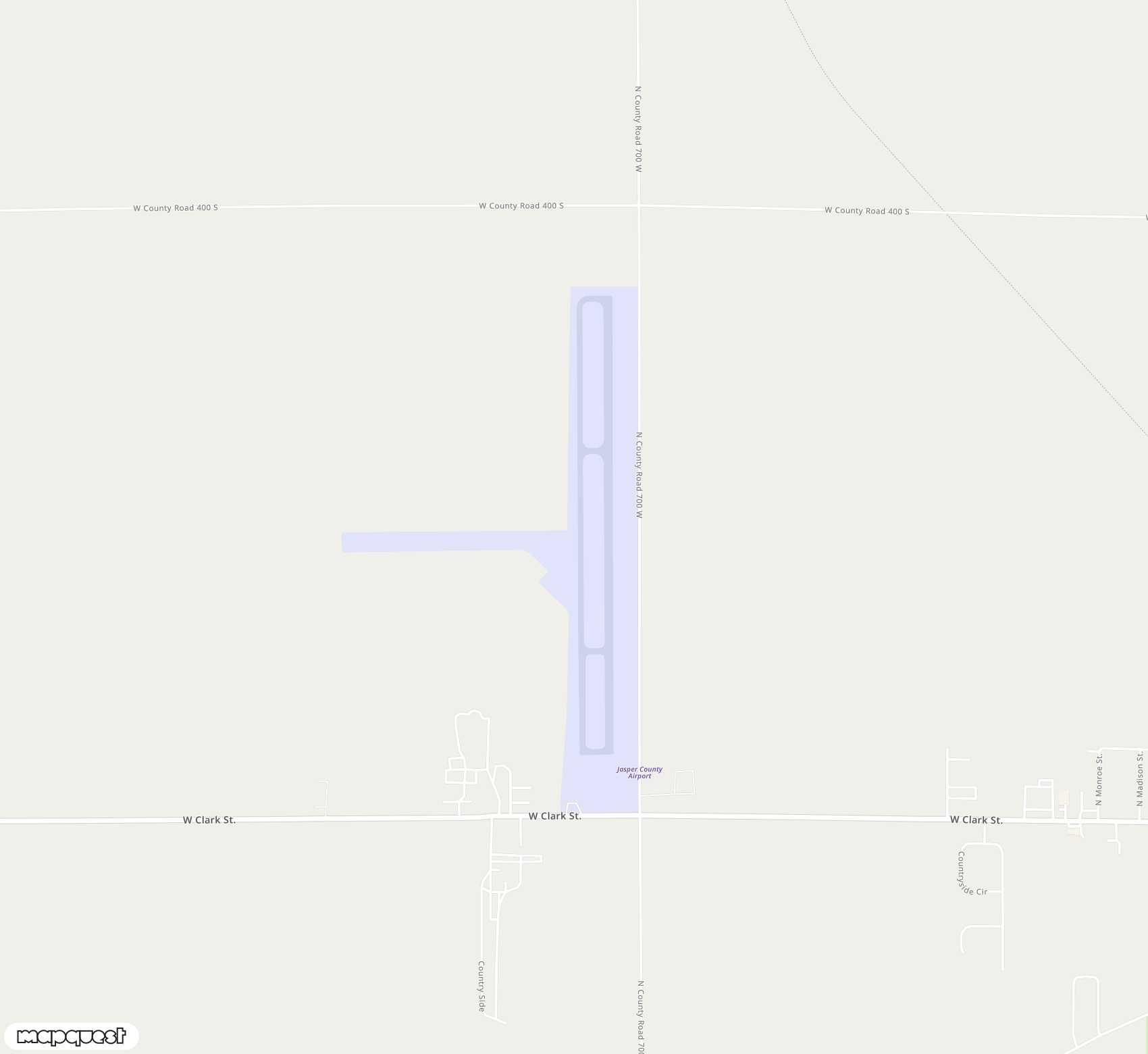 Carte de <span>Aérodrome de </span>Jasper County<span>(RNZ)</span>