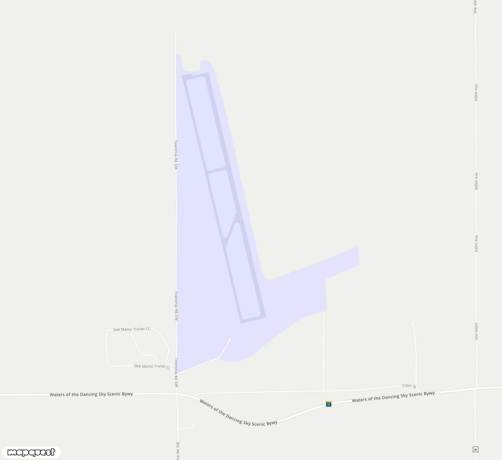 Carte de <span>Aérodrome de </span>Roseau Municipal Rudy Billberg Field<span>(ROX)</span>