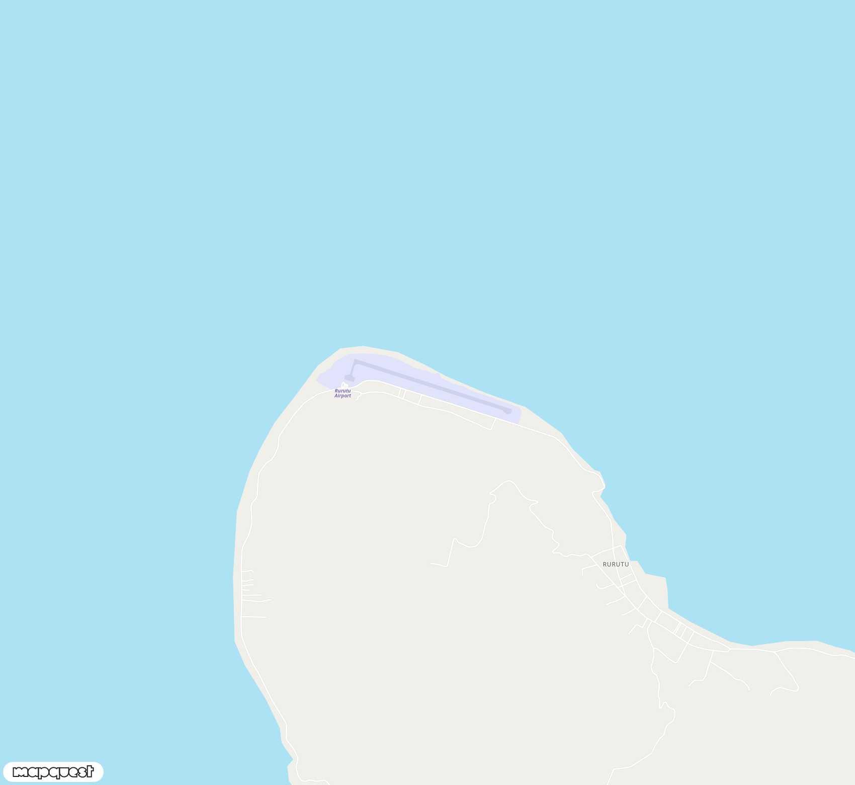 Carte de Rurutu <span>airport (RUR)</span>
