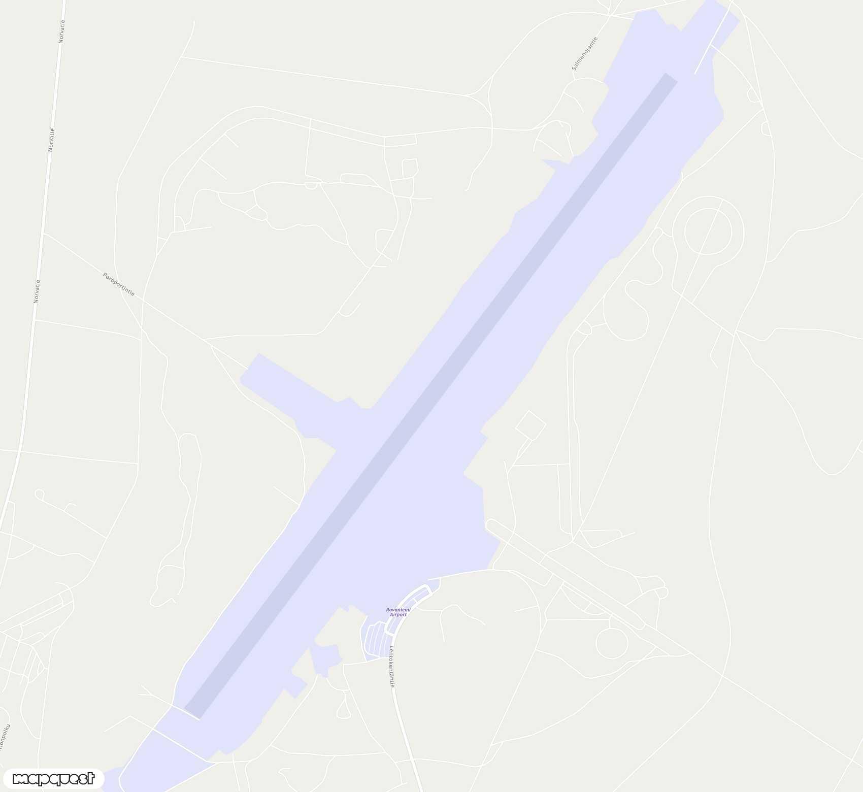 Carte de Rovaniemi <span>airport (RVN)</span>