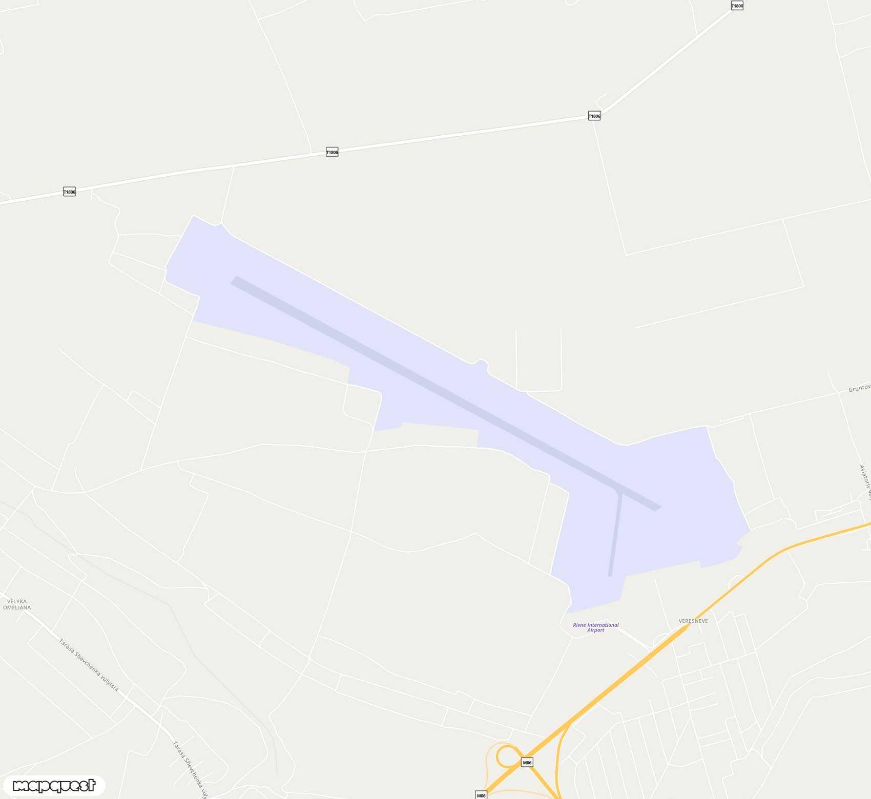 Carte de <span>Aéroport de </span>Rivne<span>(RWN)</span>