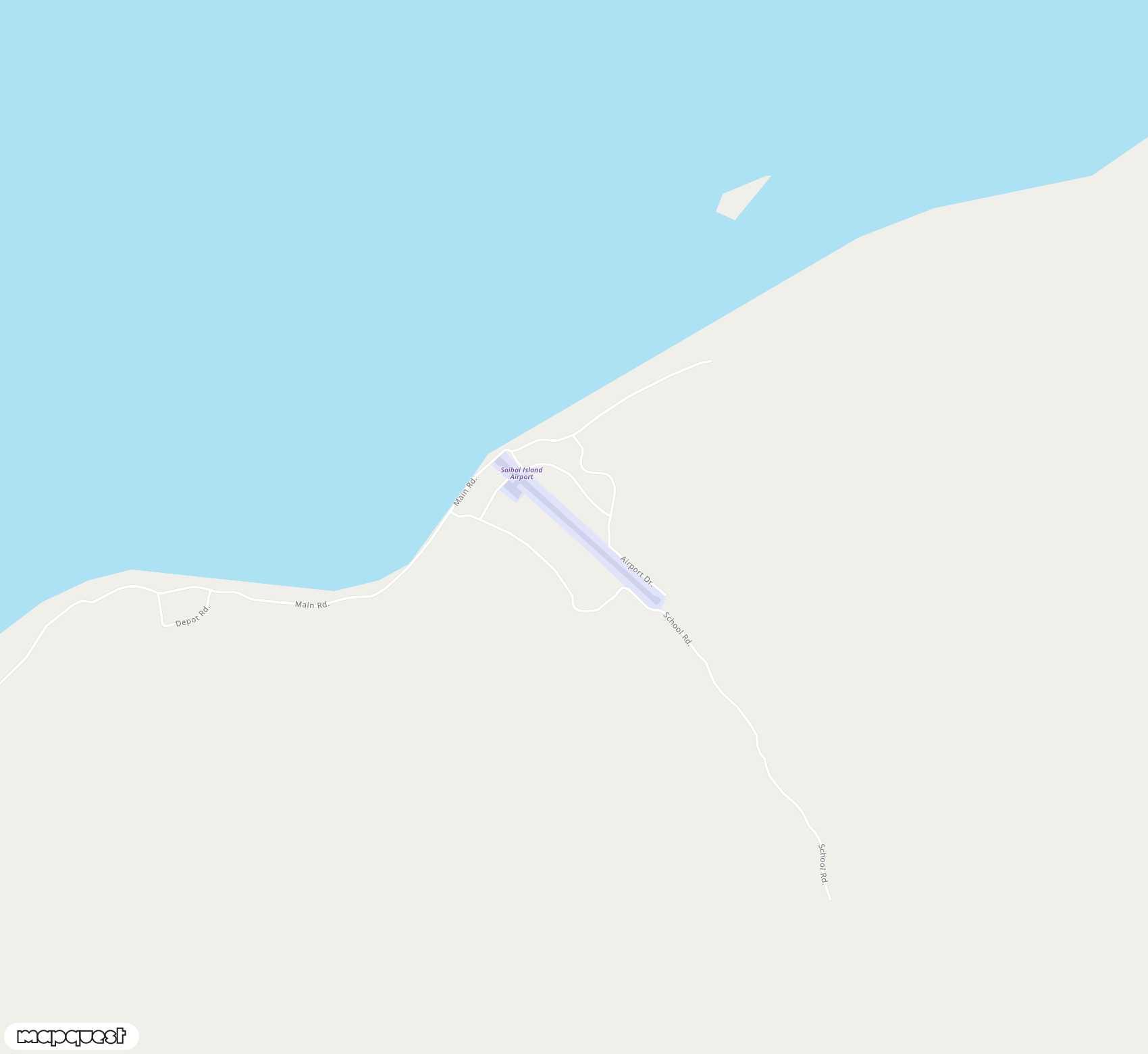 Carte de <span>Aérodrome de </span>Saibai Island<span>(SBR)</span>