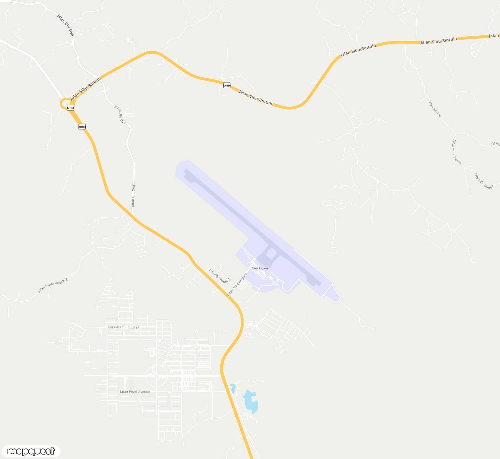 Carte de Sibu <span>airport (SBW)</span>