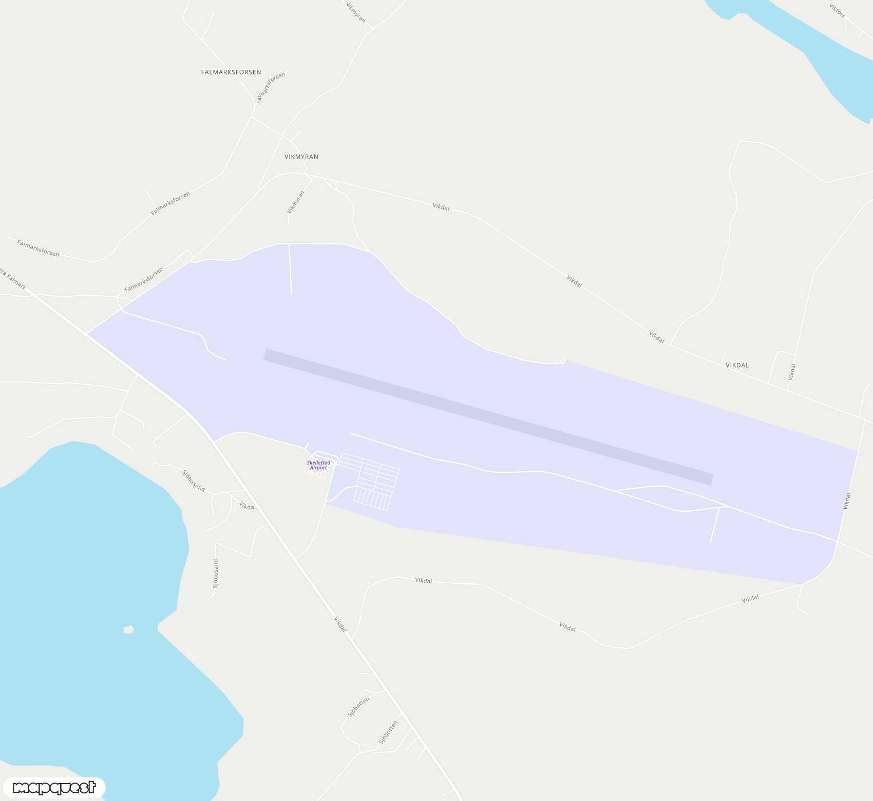 Carte de <span>Aéroport de </span>Skellefteå<span>(SFT)</span>