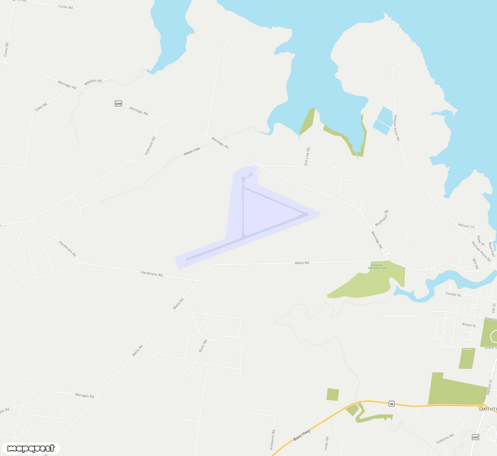 Carte de <span>Aéroport de </span>Smithton<span>(SIO)</span>