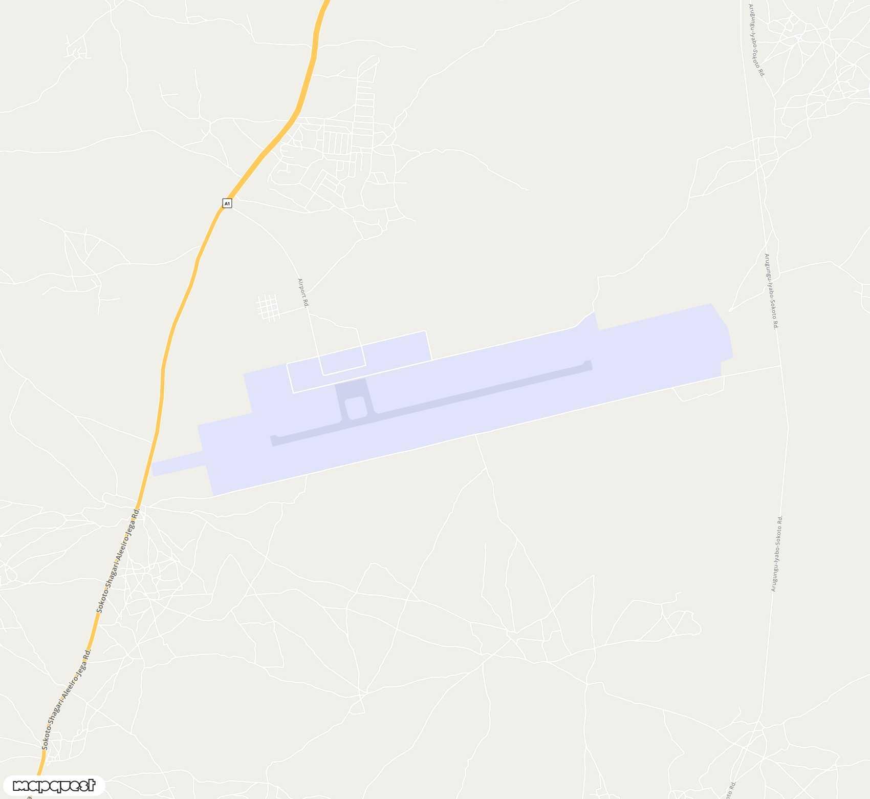 Carte de Sadiq Abubakar III <span>airport (SKO)</span>