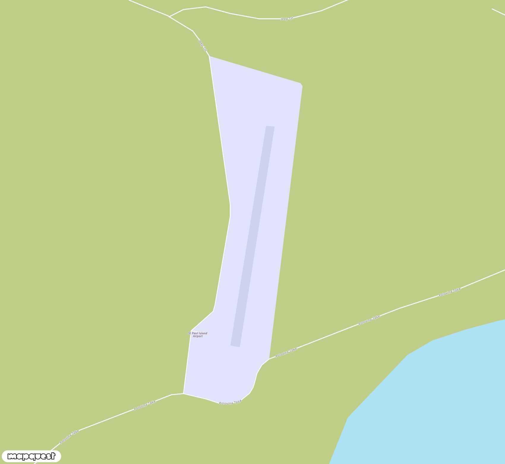 Carte de <span>Aéroport de </span>St Paul Island<span>(SNP)</span>