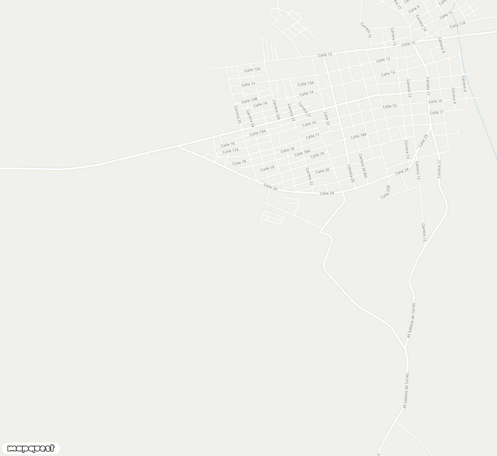 Carte de <span>Aérodrome de </span>Las Cruces<span>(SNT)</span>