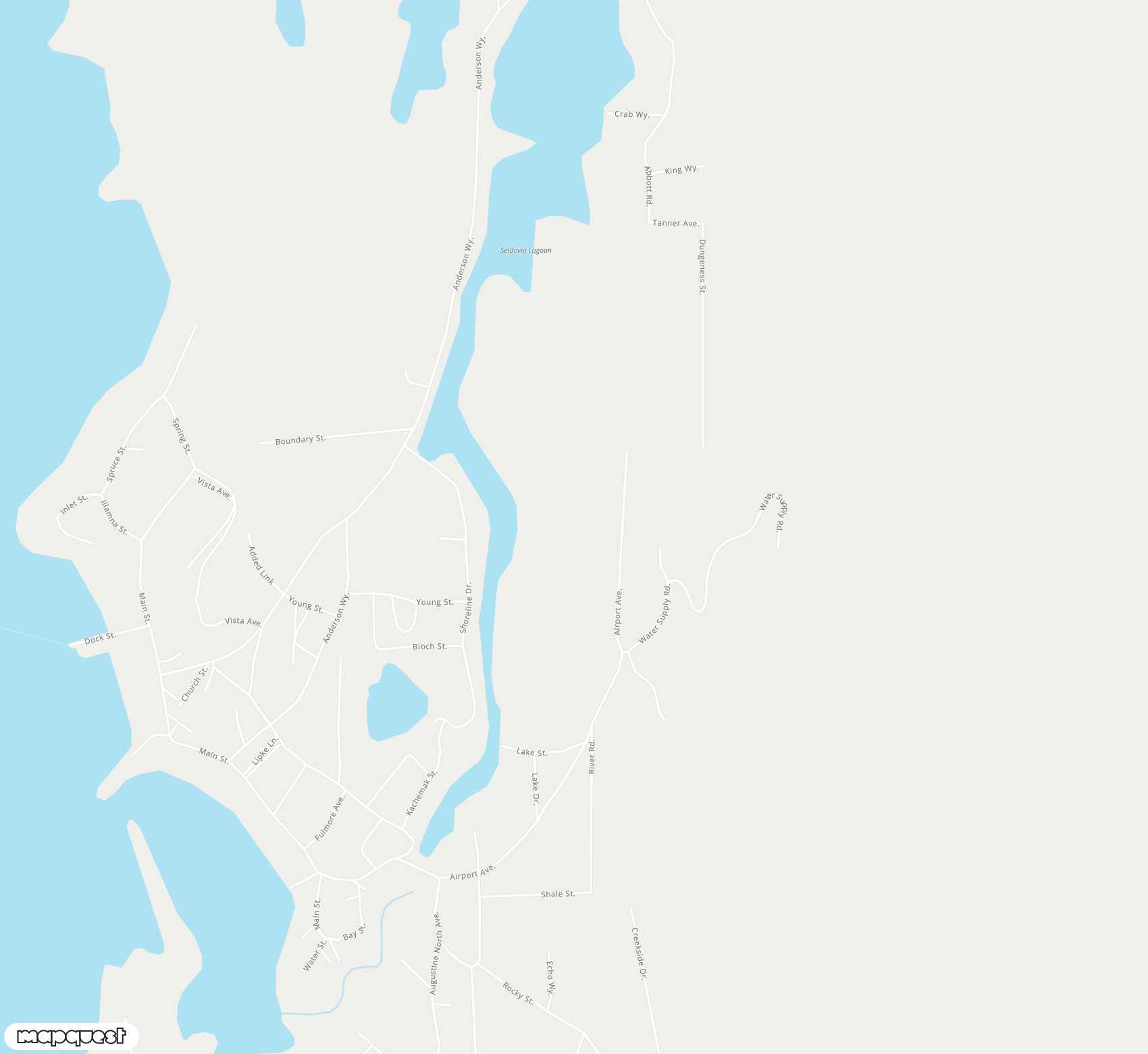 Carte de <span>Aérodrome de </span>Seldovia<span>(SOV)</span>