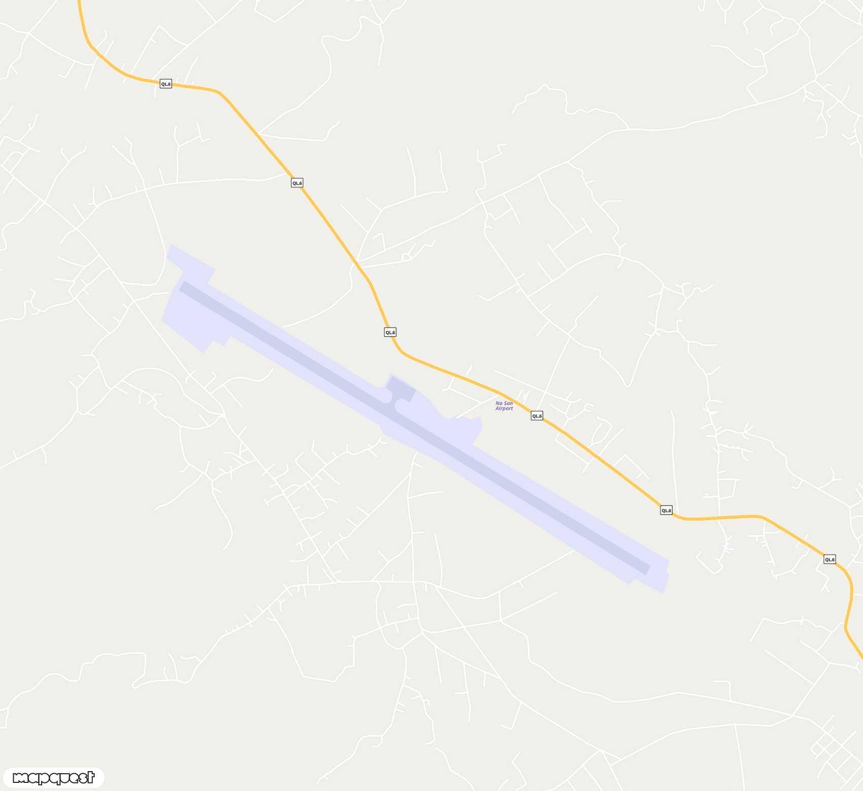 Carte de Na-San <span>airfield (SQH)</span>